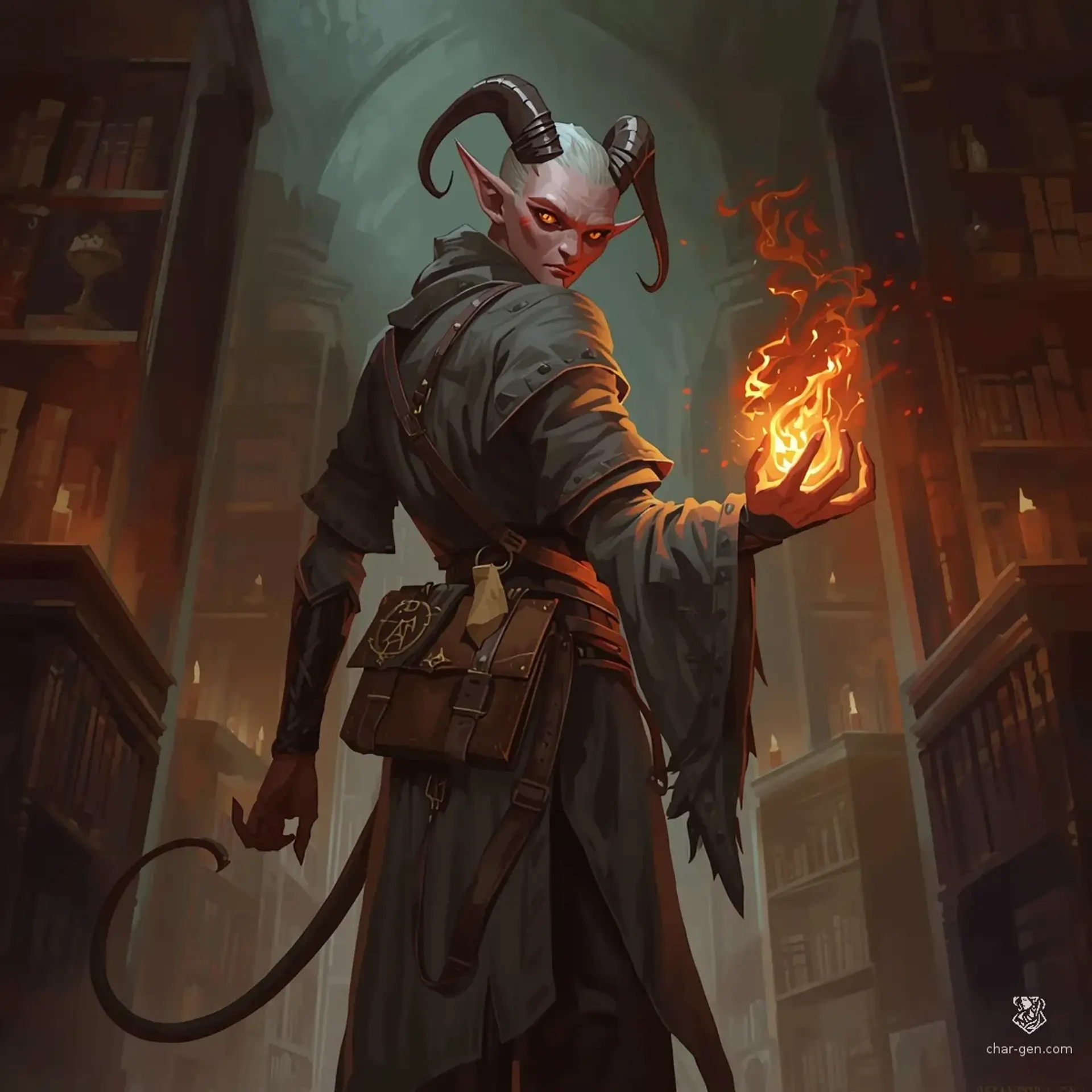 Effran - AI-generated fantasy Character