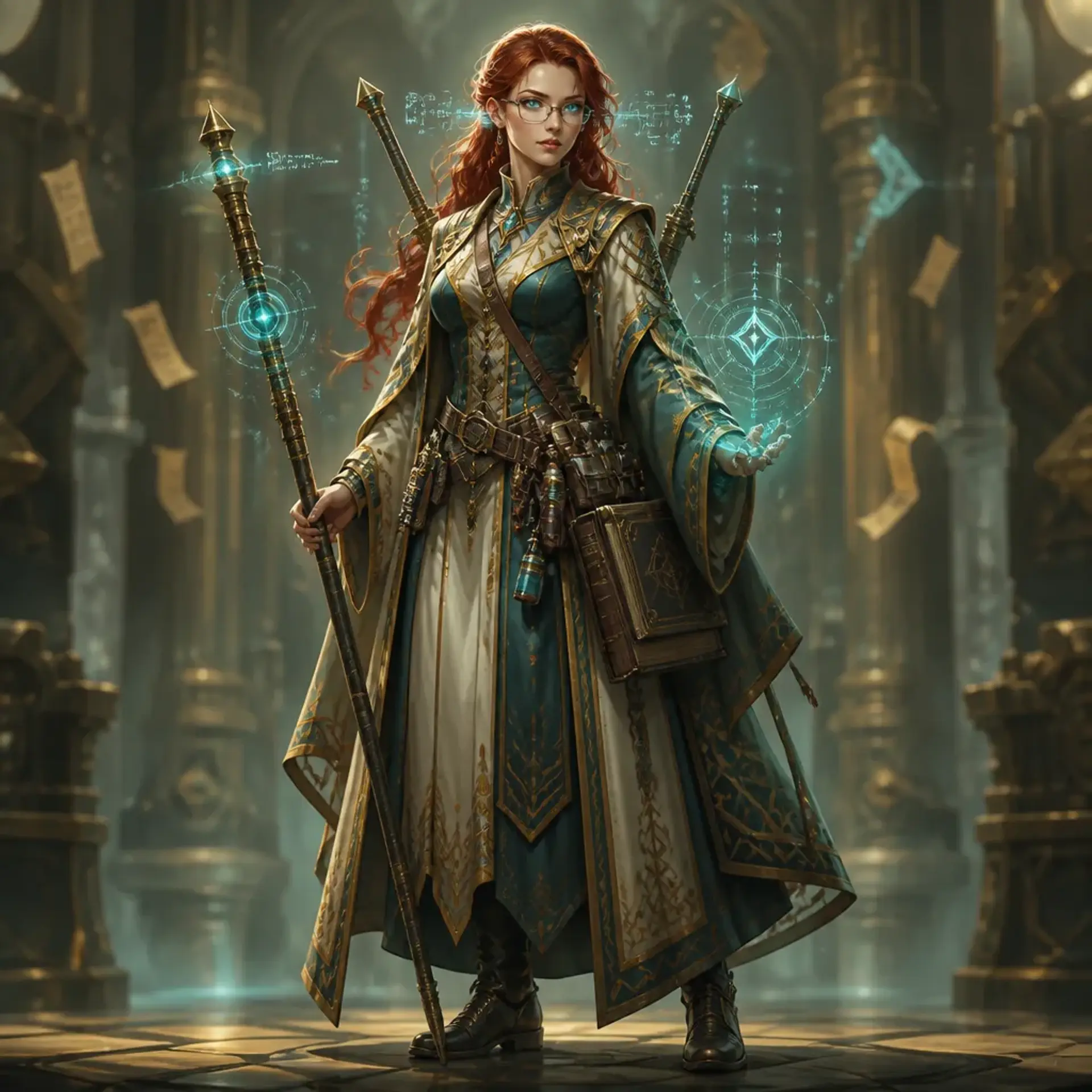 Astrid Galaron - AI-generated fantasy Character