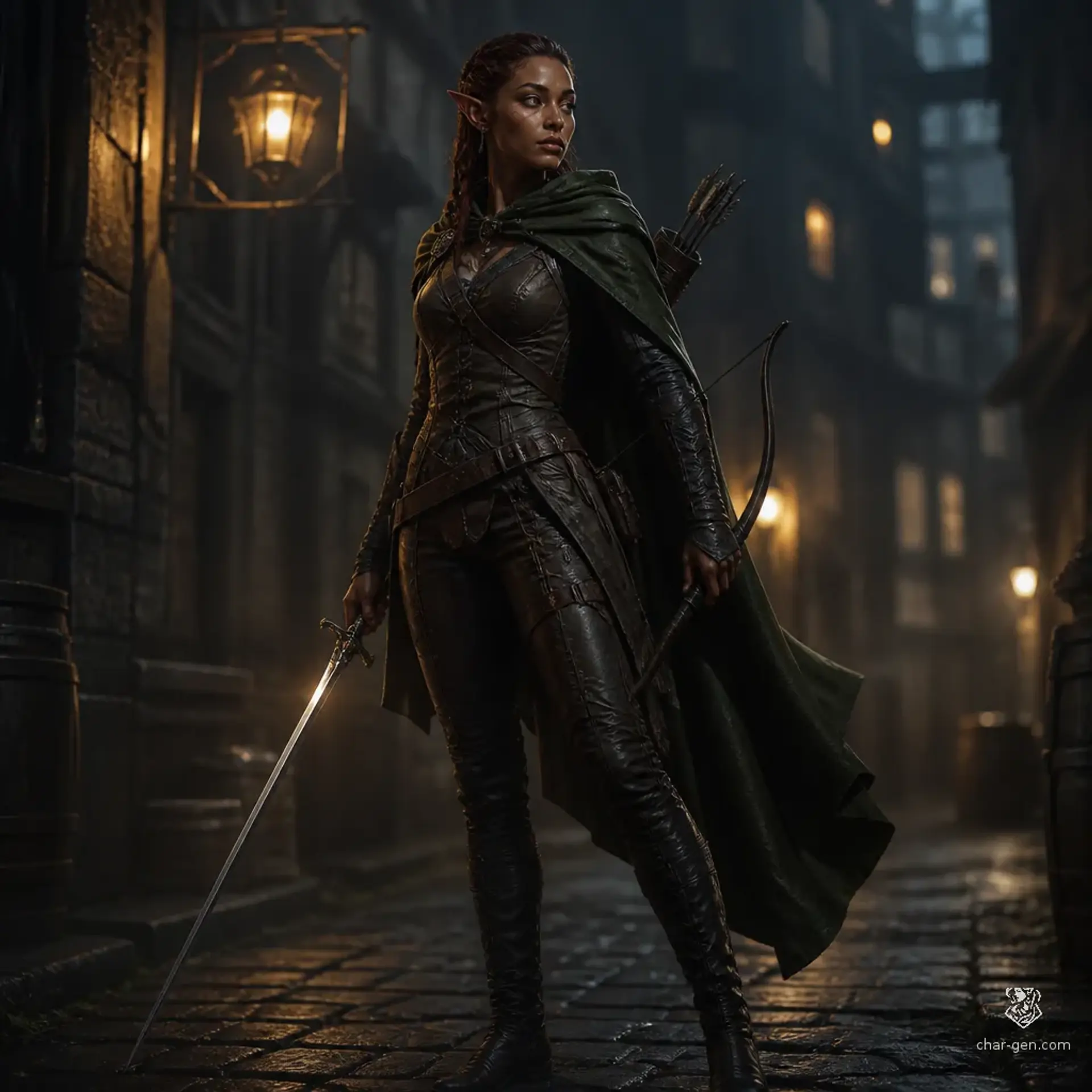 Dara - AI-generated fantasy Character