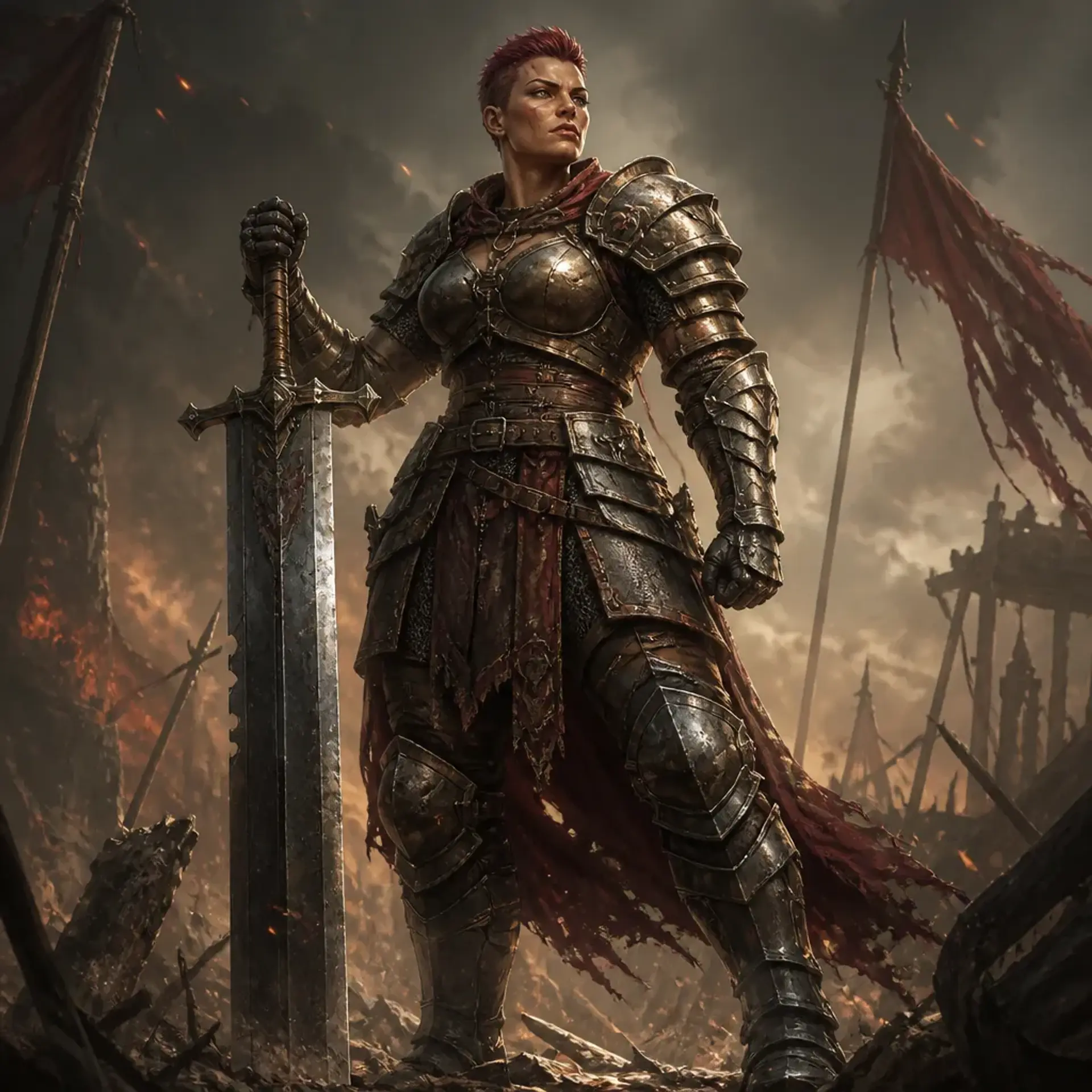 Maeve - AI-generated fantasy Character