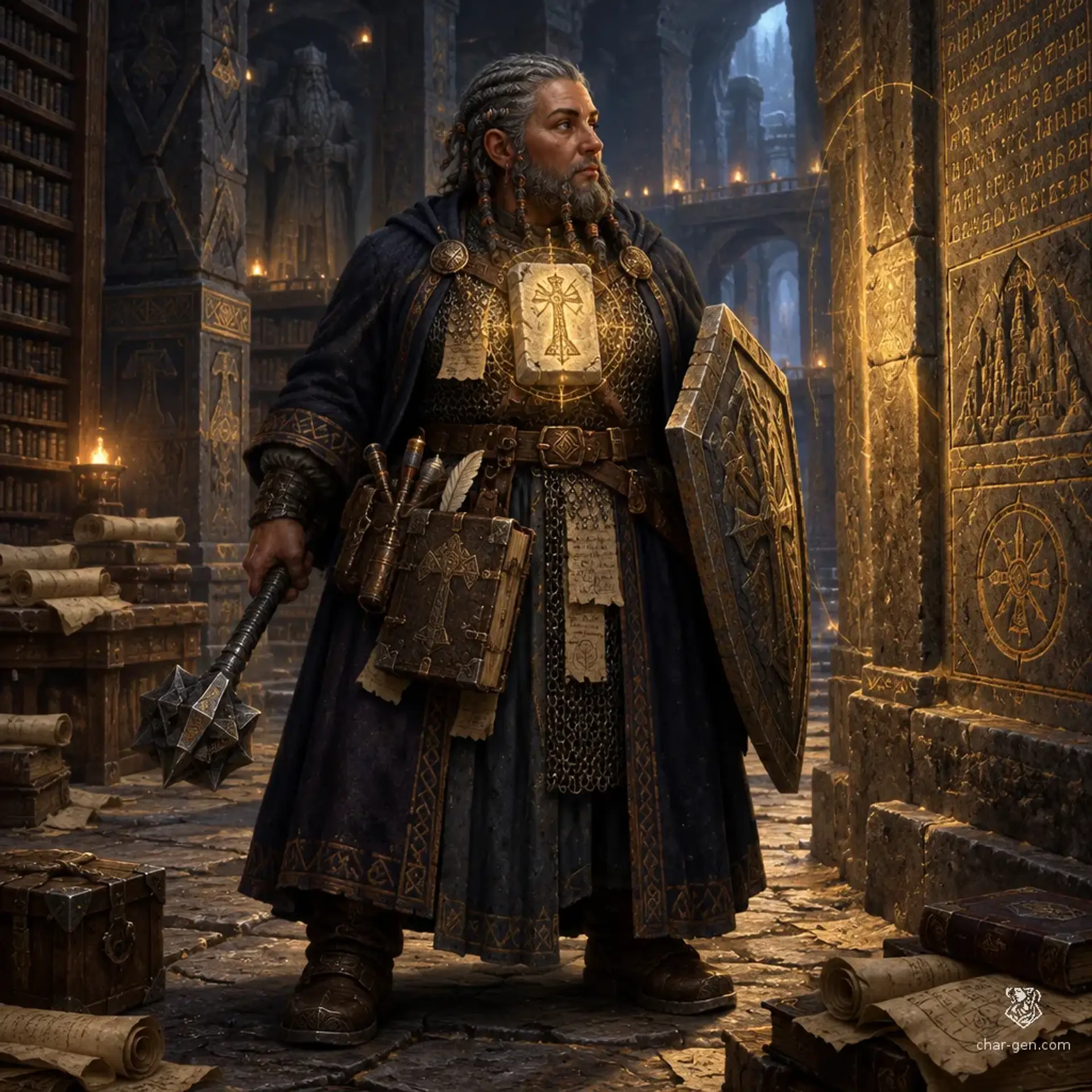 Ruzhena Vostrik - AI-generated fantasy Character