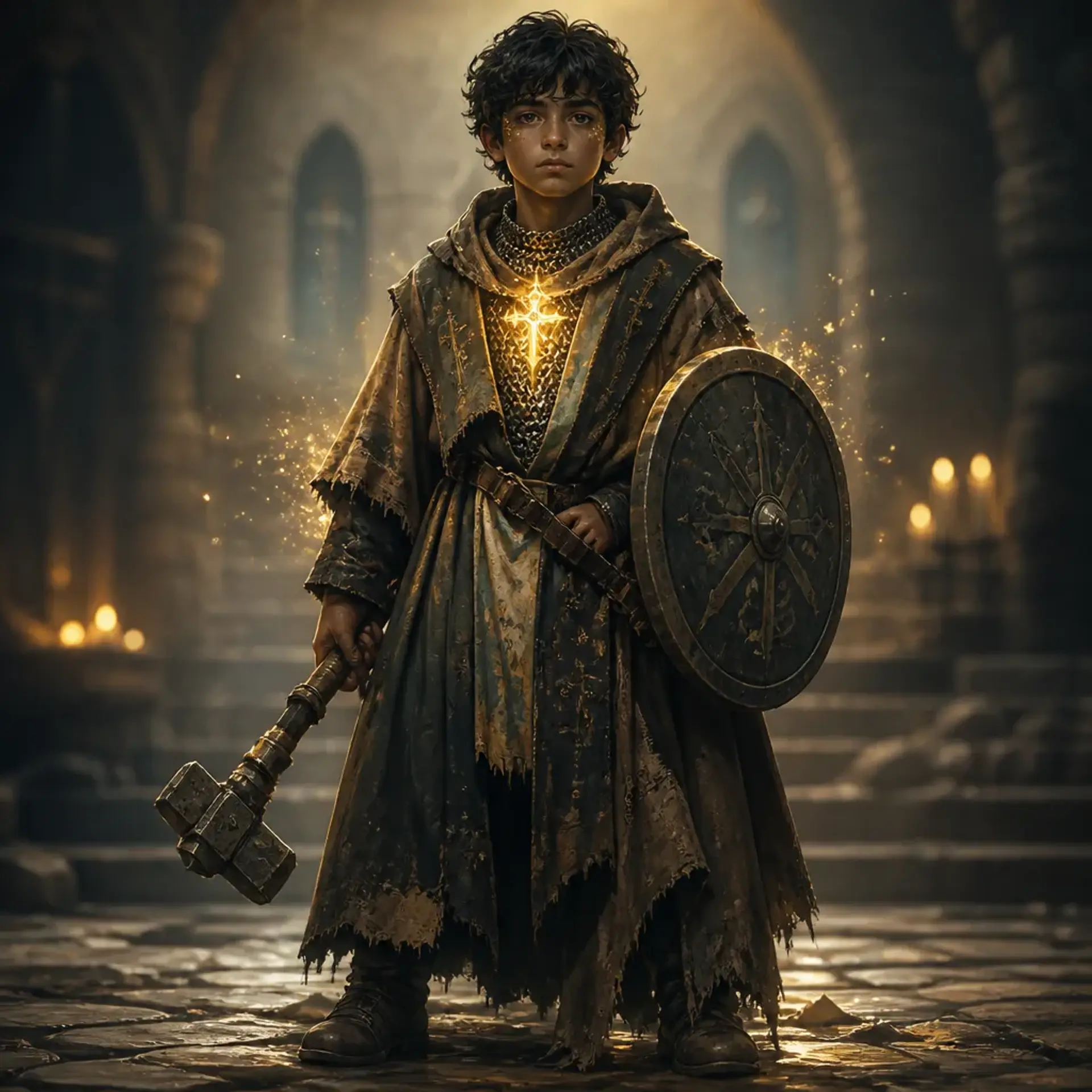 Naim - AI-generated fantasy Character
