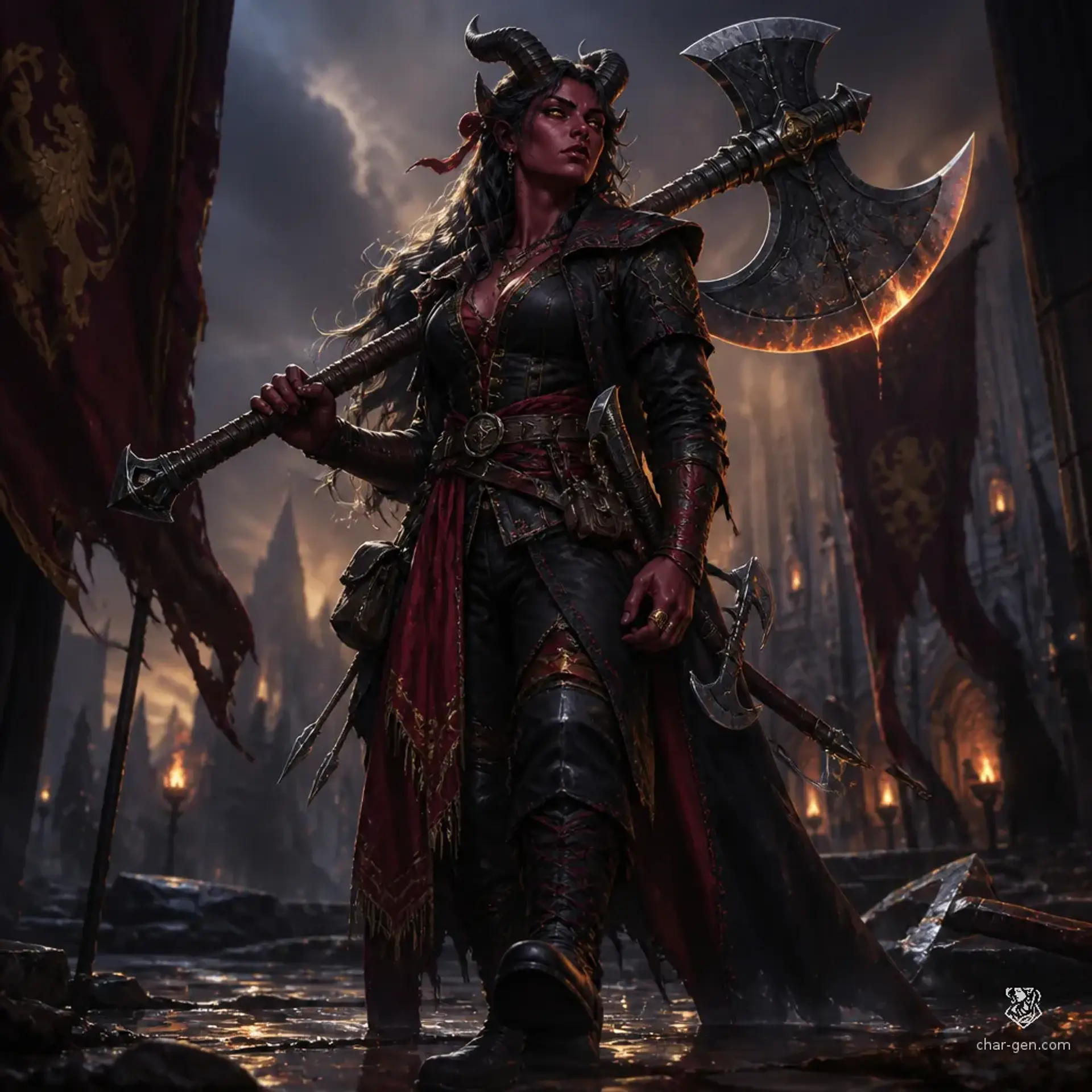 Amisra Liazumin Allencourt - AI-generated fantasy Character