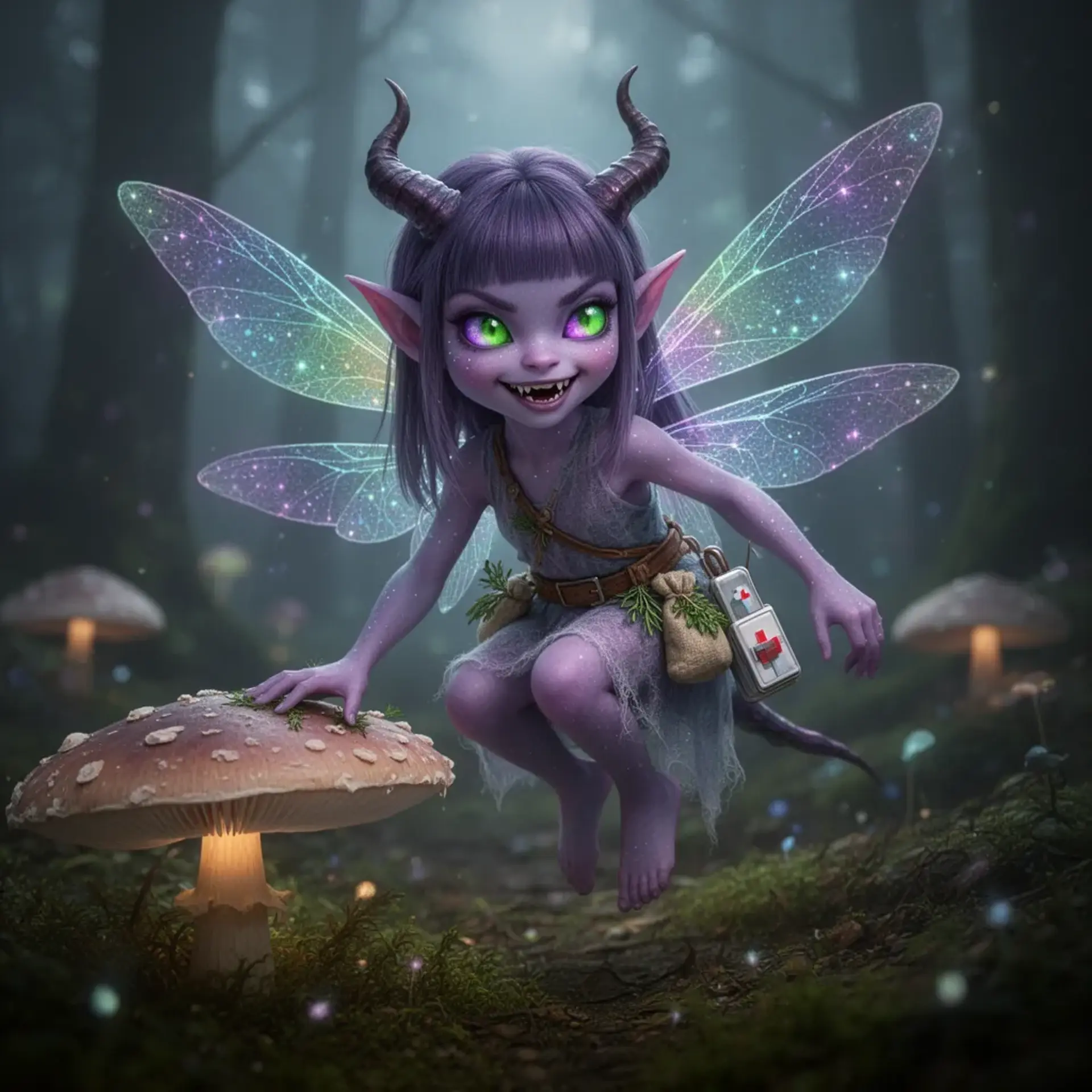 Doxie - AI-generated fantasy Monster