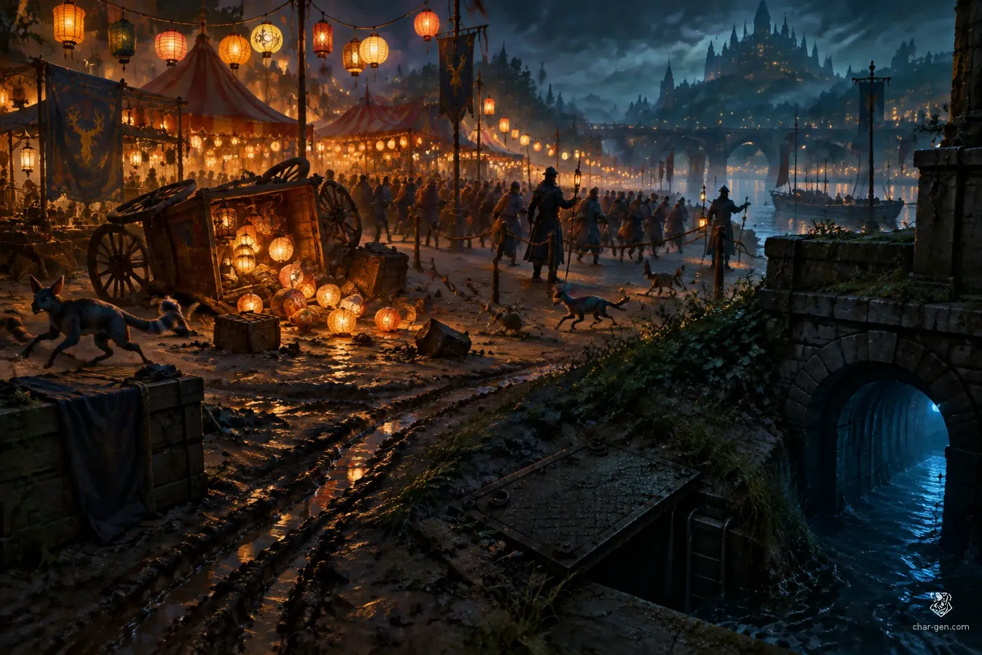 Beasts Beneath the Lanterns