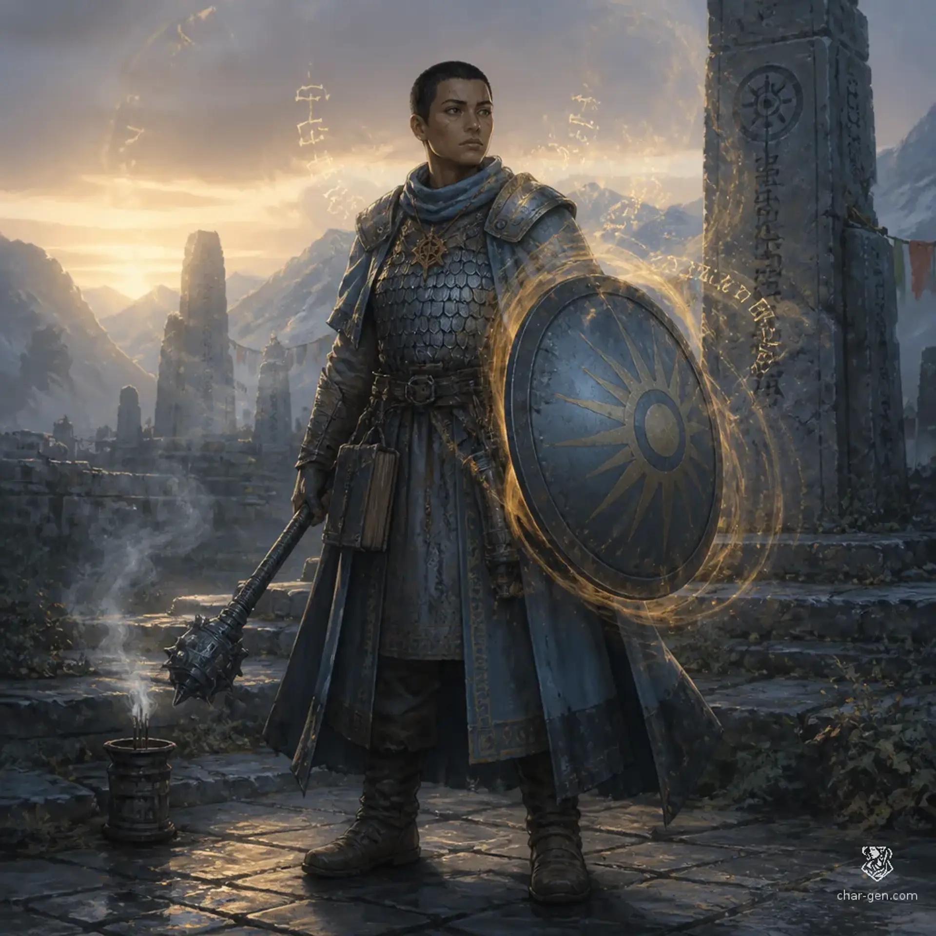 Tovi - AI-generated fantasy Character