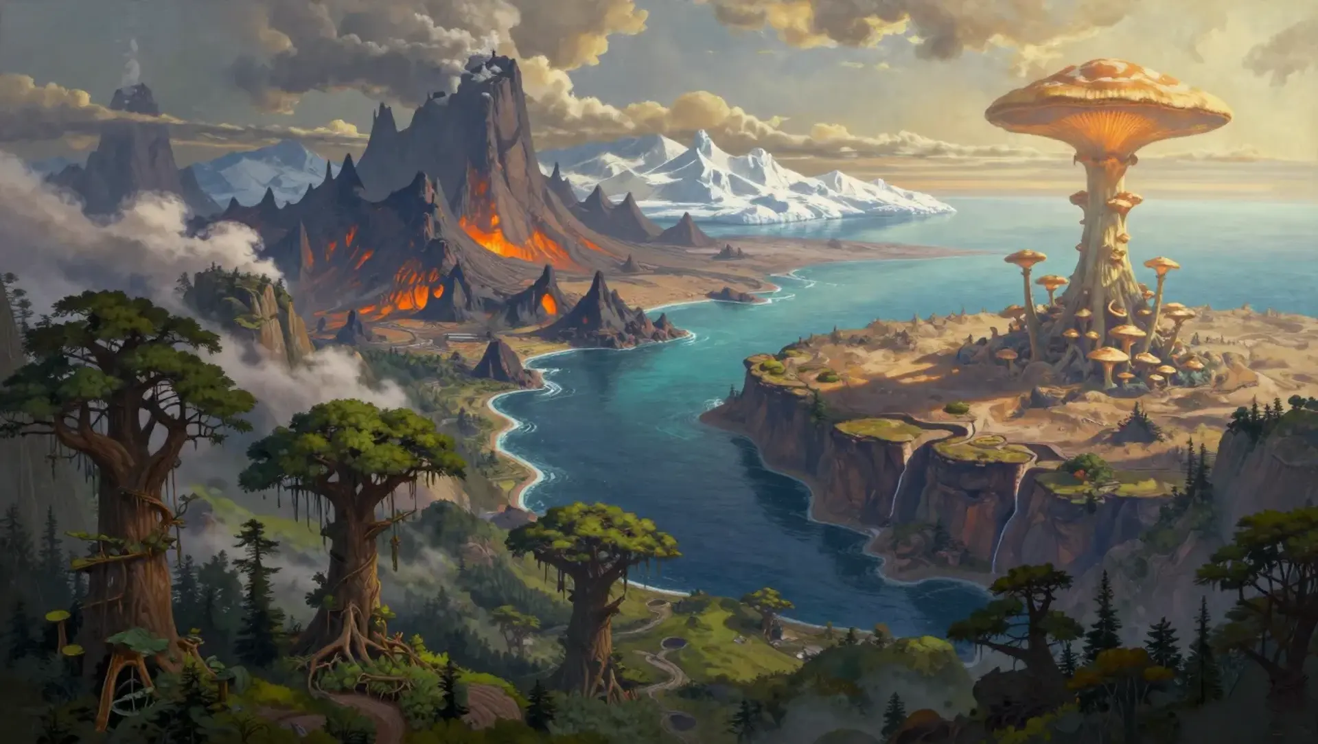 Ashronn - AI-generated fantasy Region
