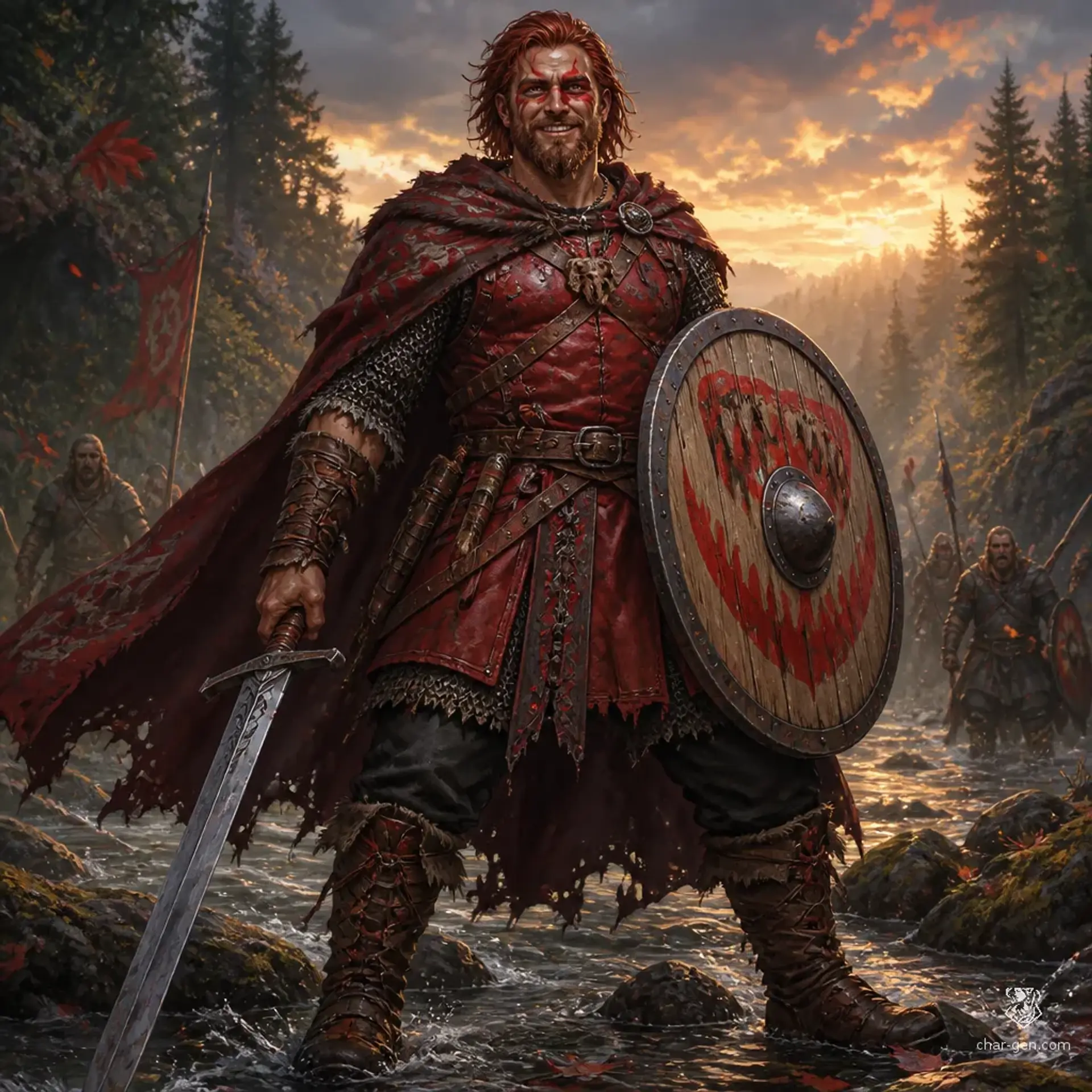 Tavomik "Tavo" of the Cooenkolk - AI-generated fantasy Character