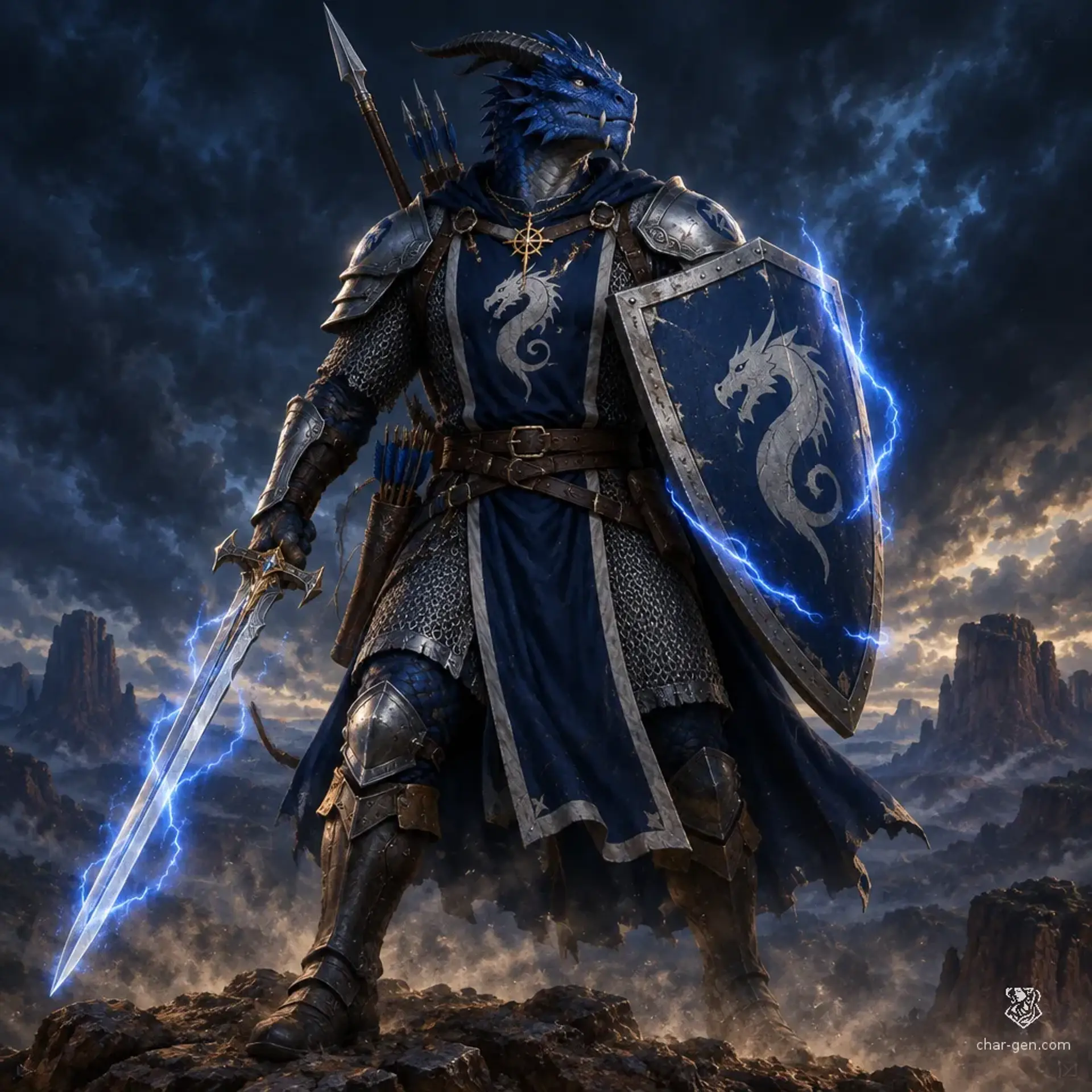Balastar - AI-generated fantasy Character