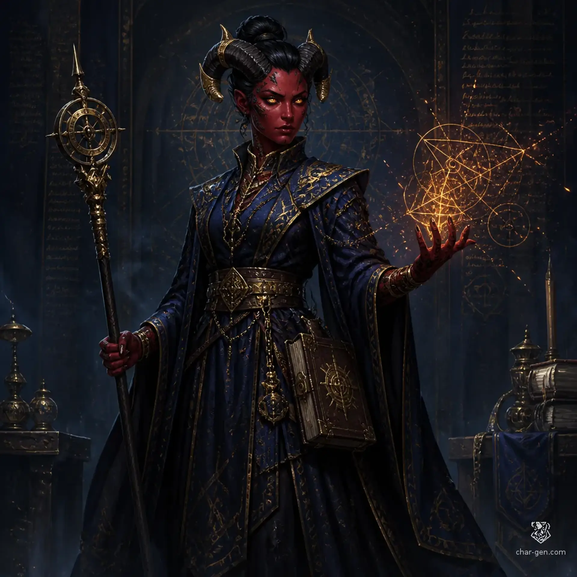 Vendetta (Venna) - AI-generated fantasy Character