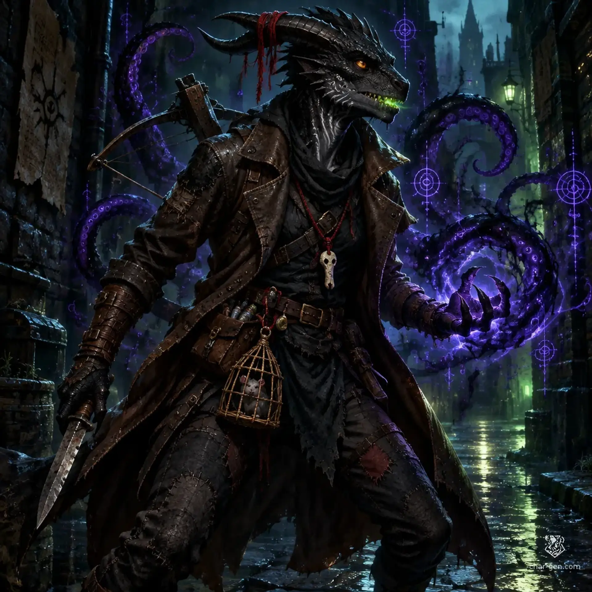 Kigati - AI-generated fantasy Character