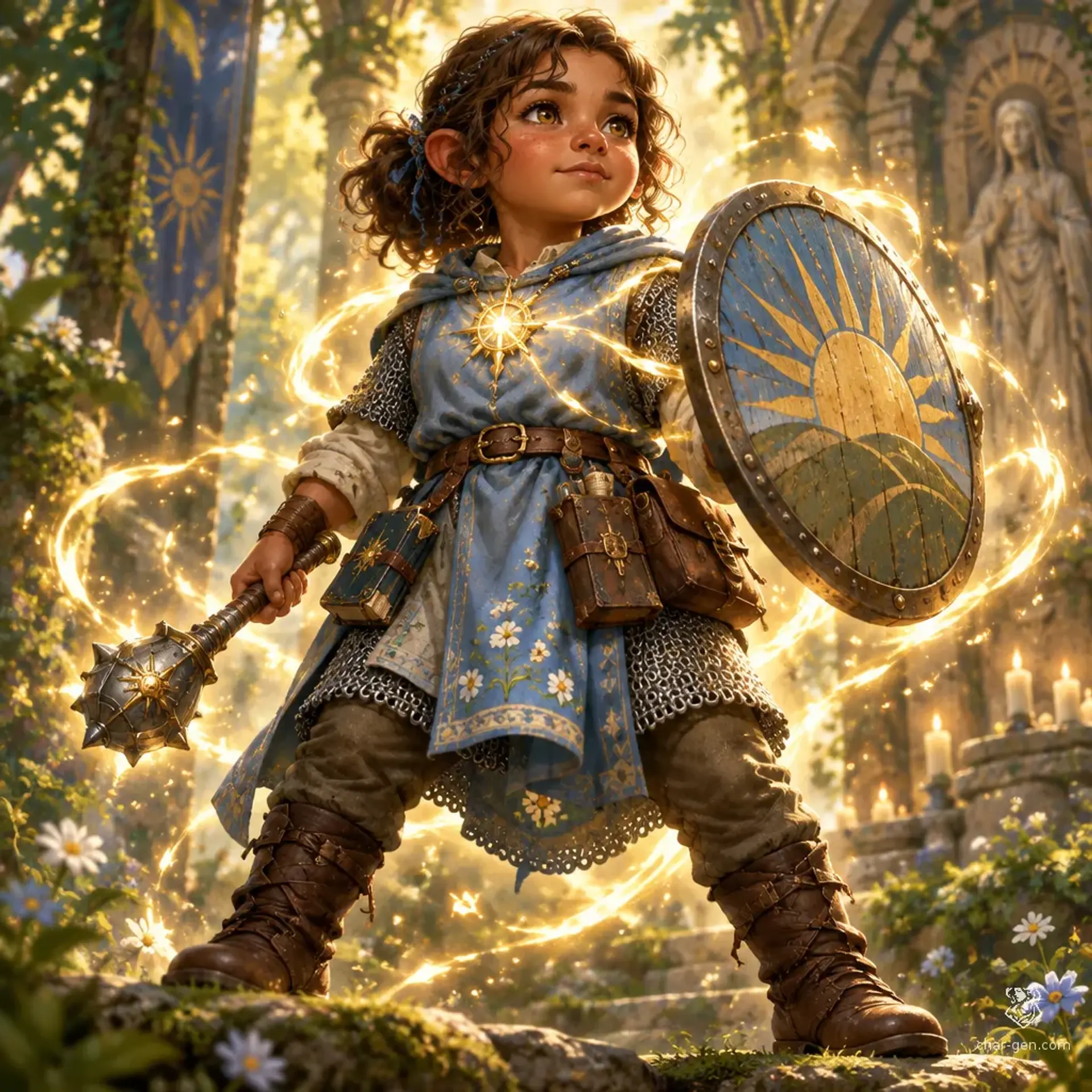 Aria Bastion - AI-generated fantasy Character