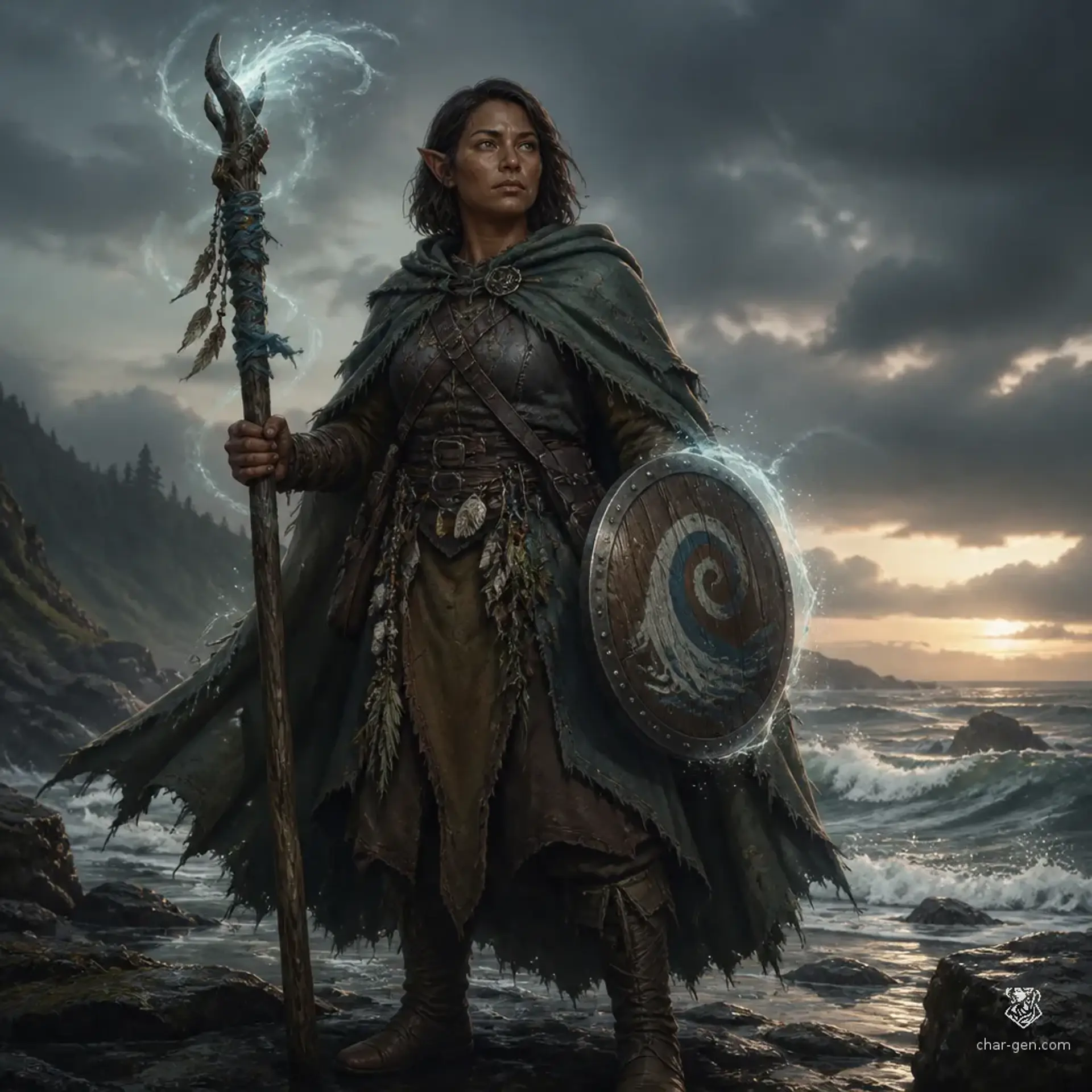 Mara Idris - AI-generated fantasy Character