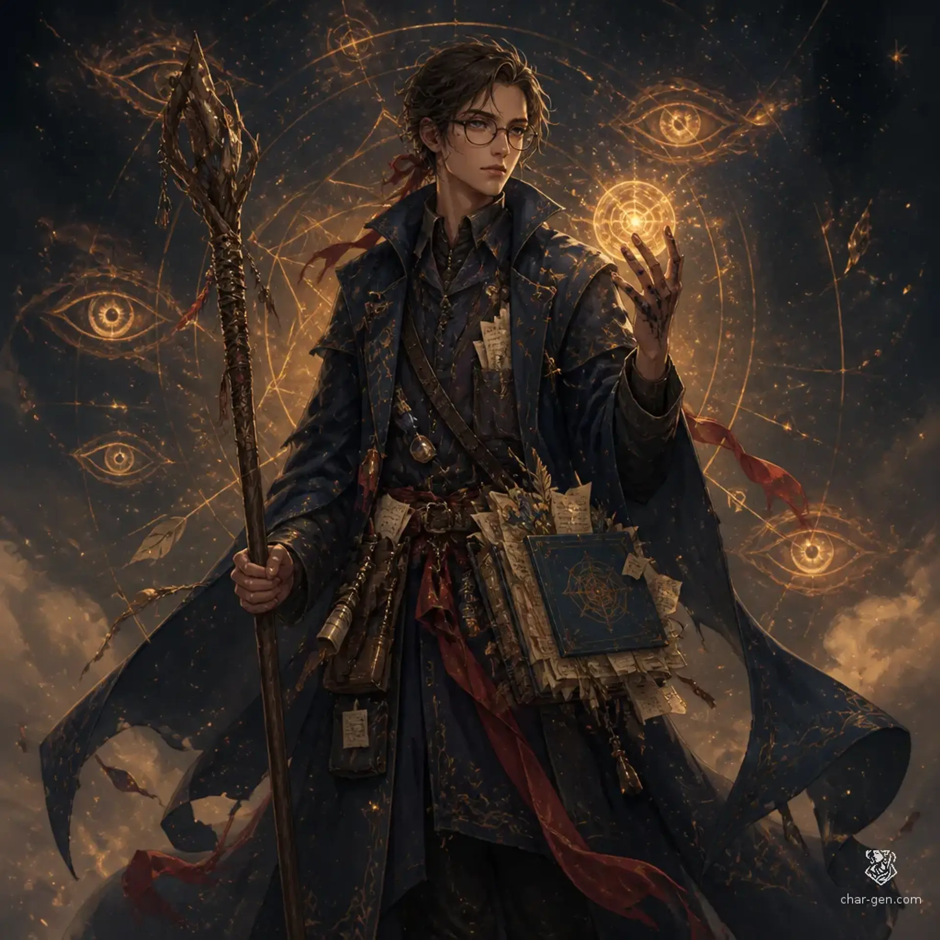 Ellis Vale - AI-generated fantasy Character