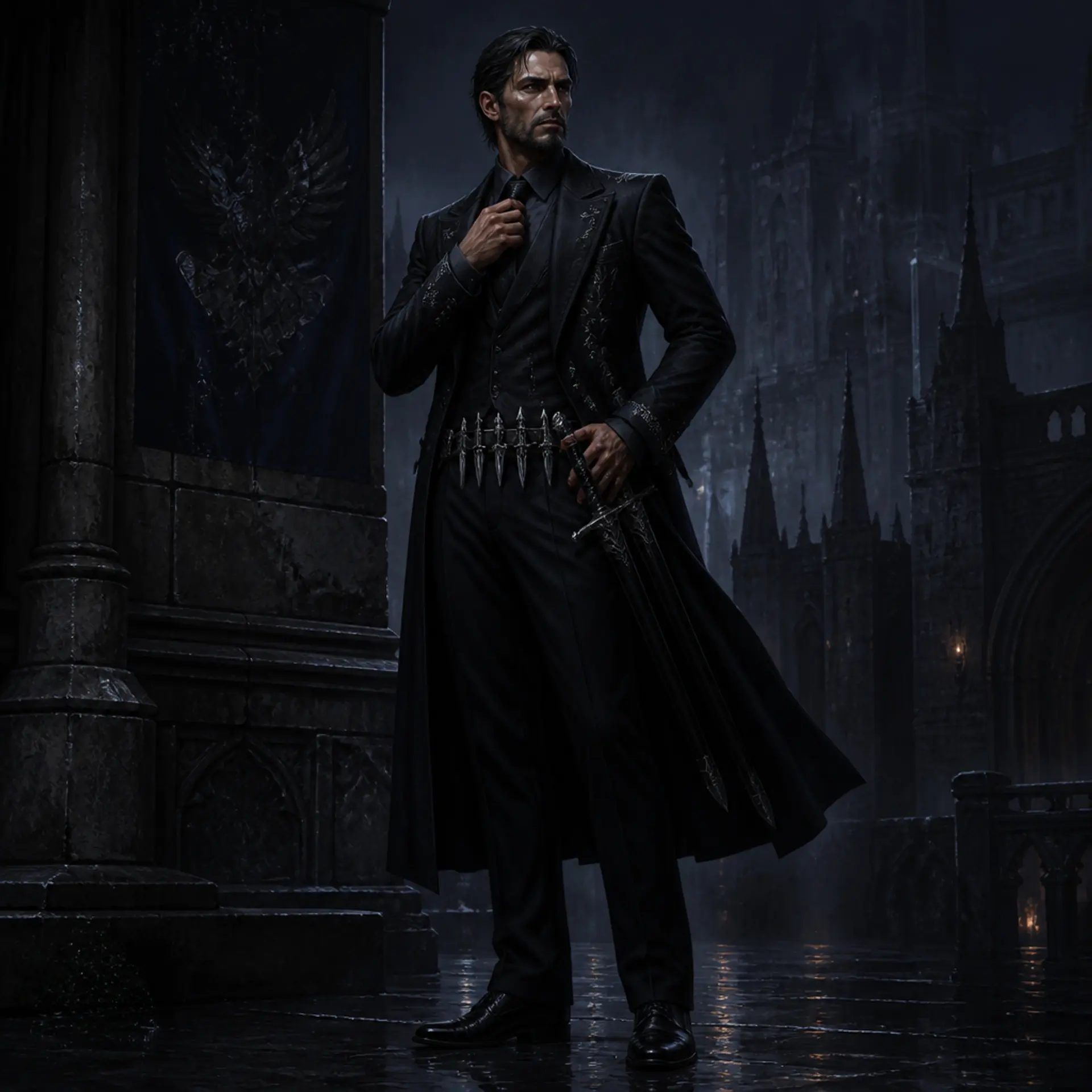 John Wick - AI-generated fantasy Character
