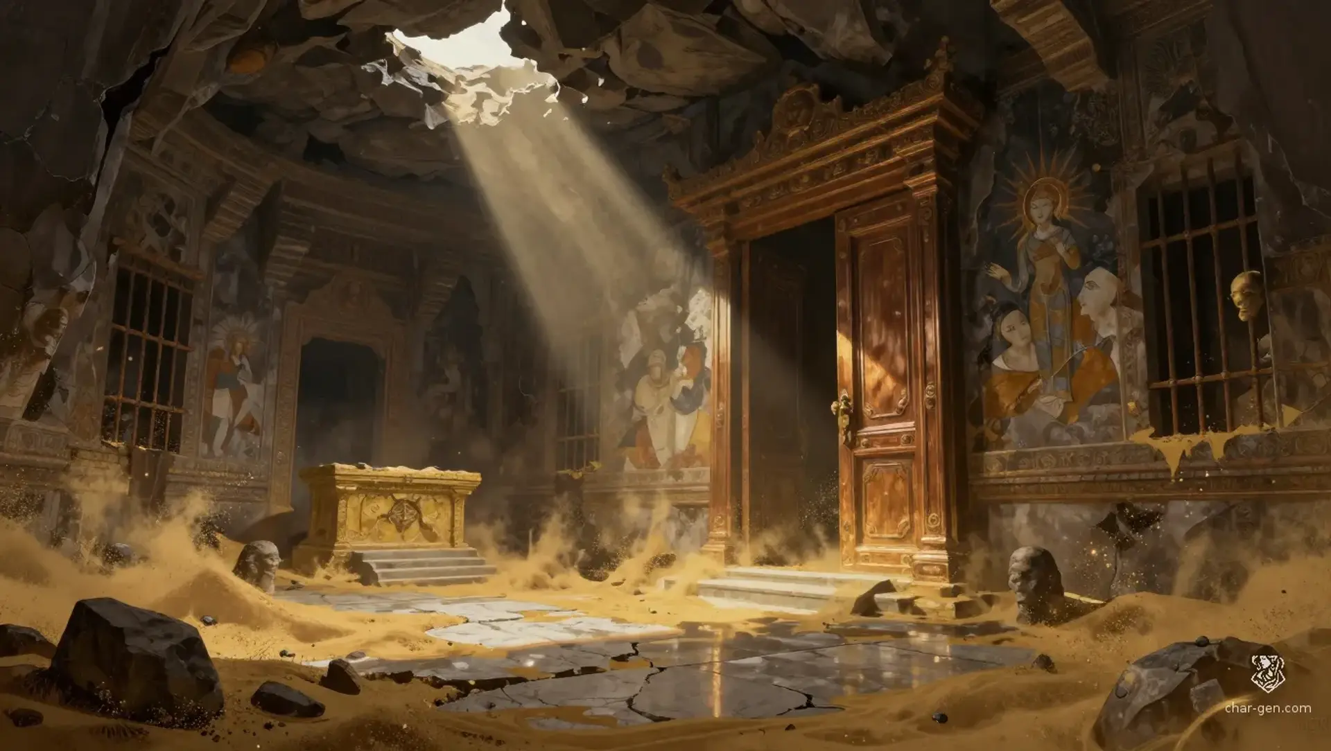 Dust-Cloud Temple