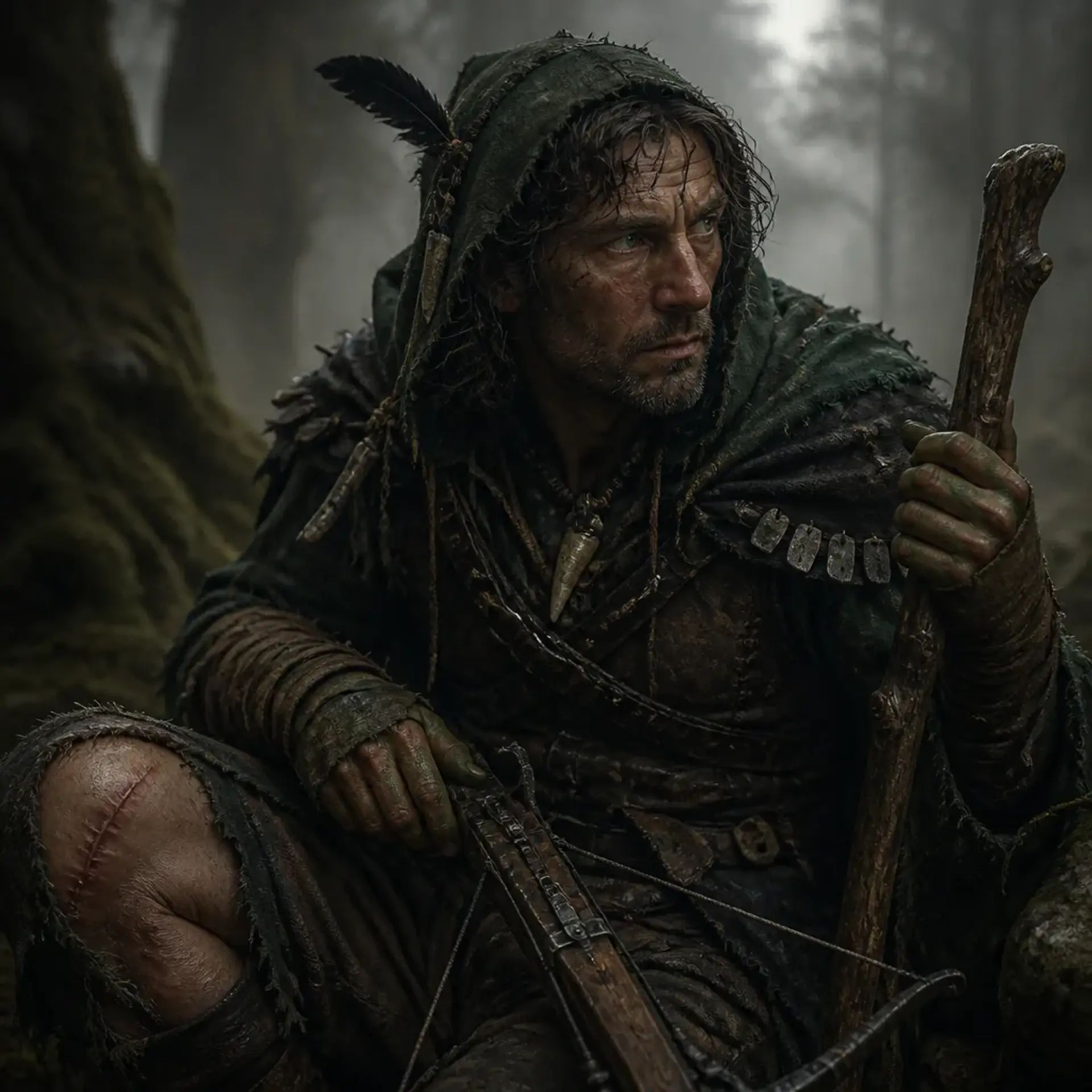 Edran Voss - AI-generated fantasy NPC