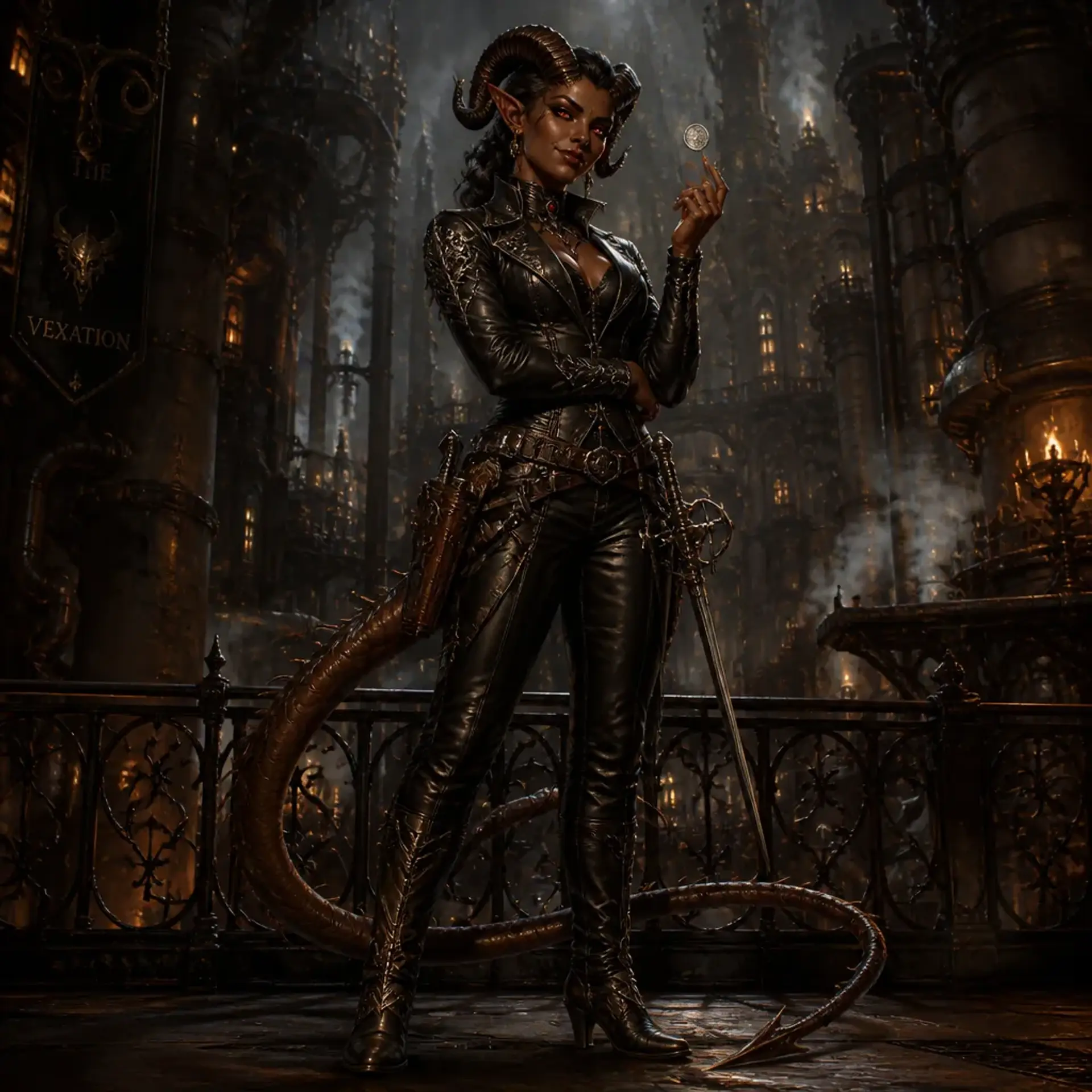 Kaela - AI-generated fantasy Character