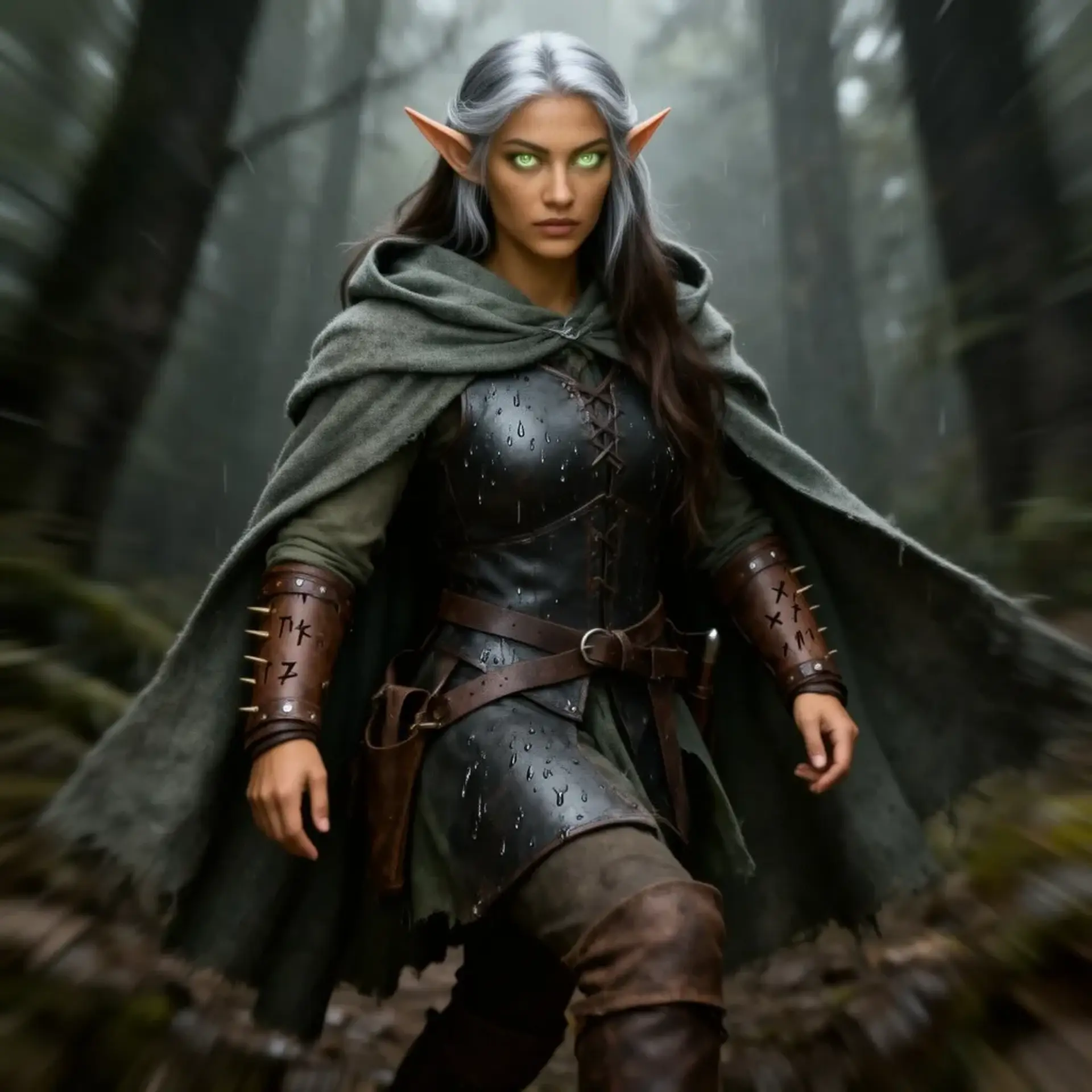 Willowfen Hollow: Nostra Silverthorne - AI-generated fantasy NPC