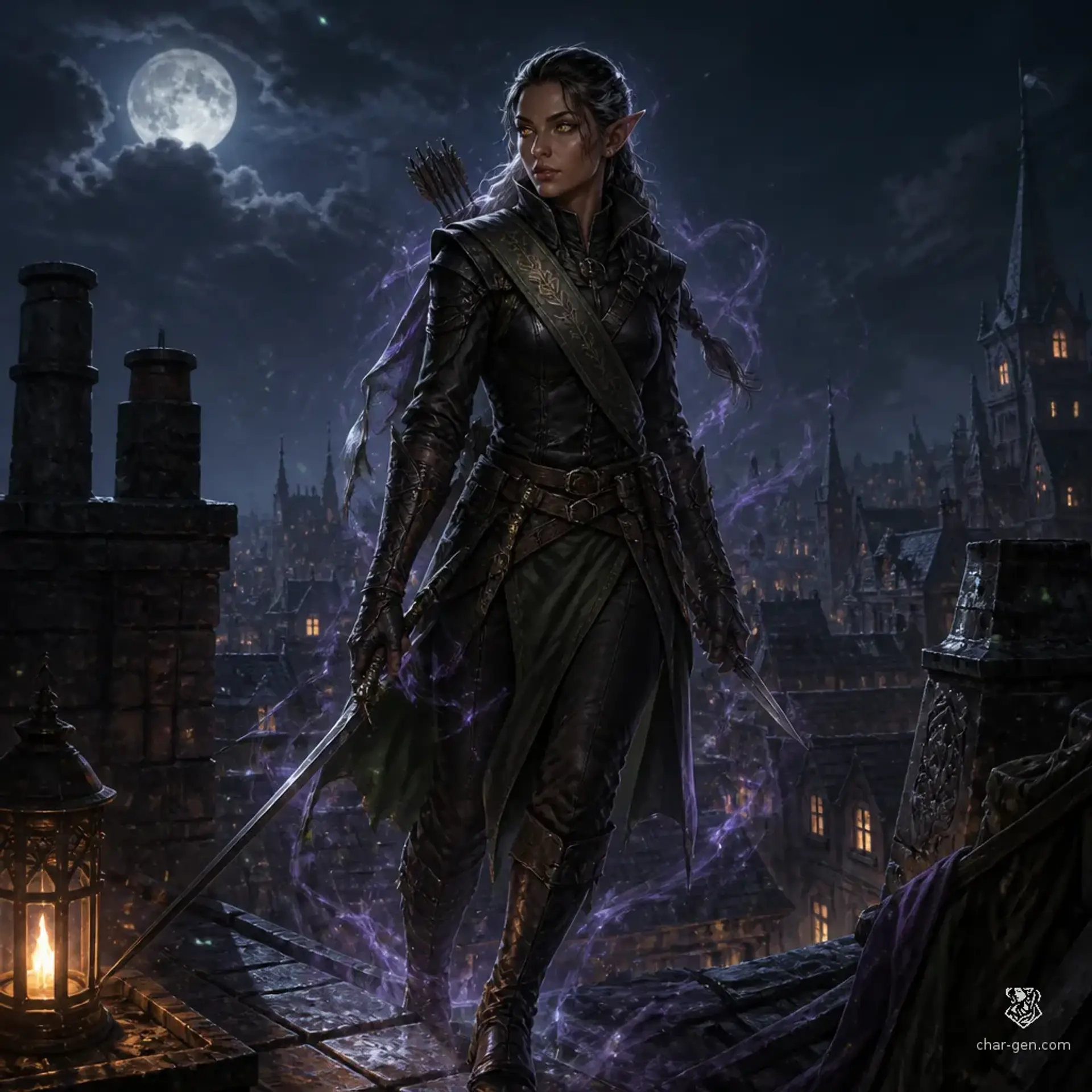 Kysevin - AI-generated fantasy Character