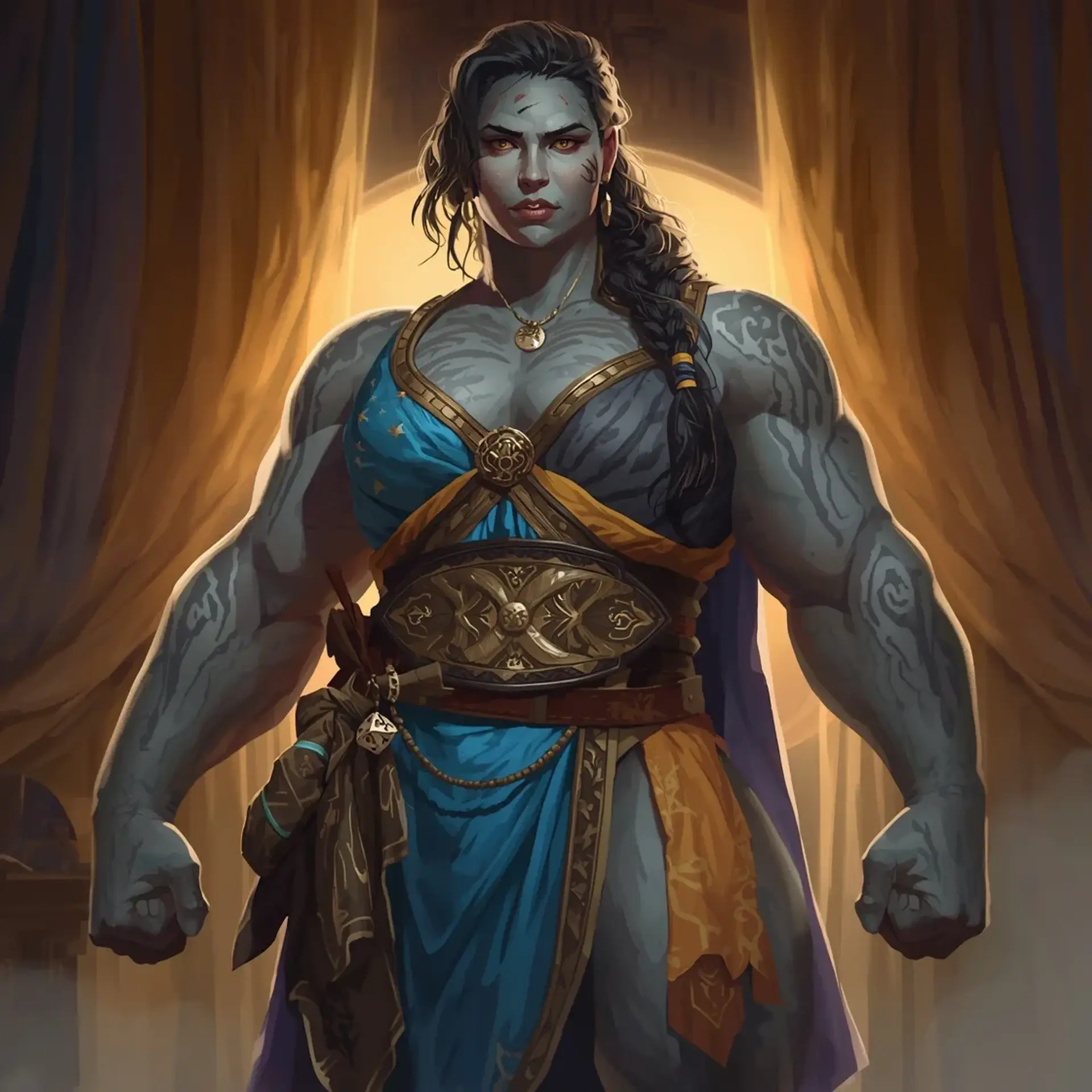 Kira-Mar - AI-generated fantasy Character