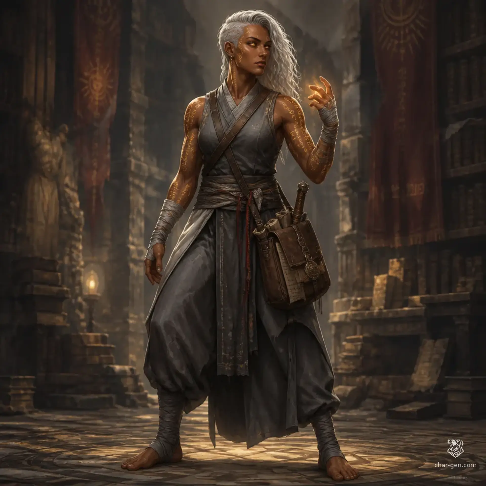 Seraphine Vale - AI-generated fantasy Character