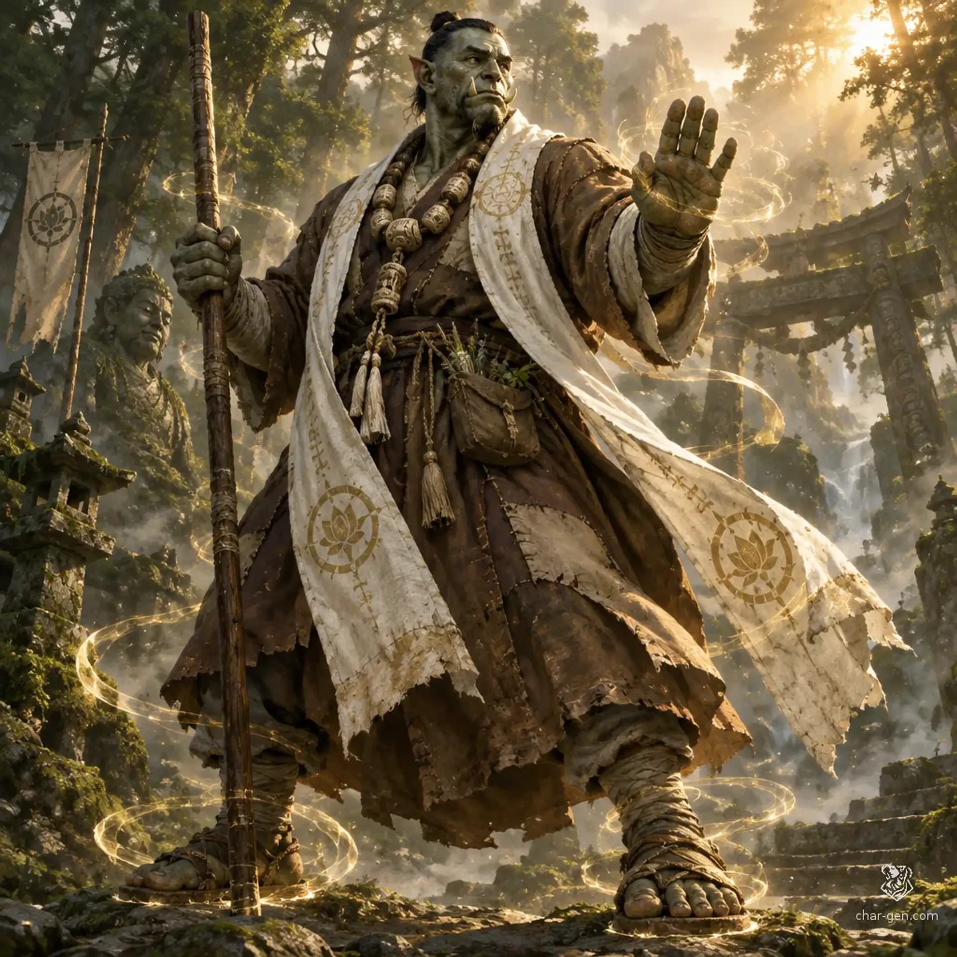 Lee Priest - AI-generated fantasy Character