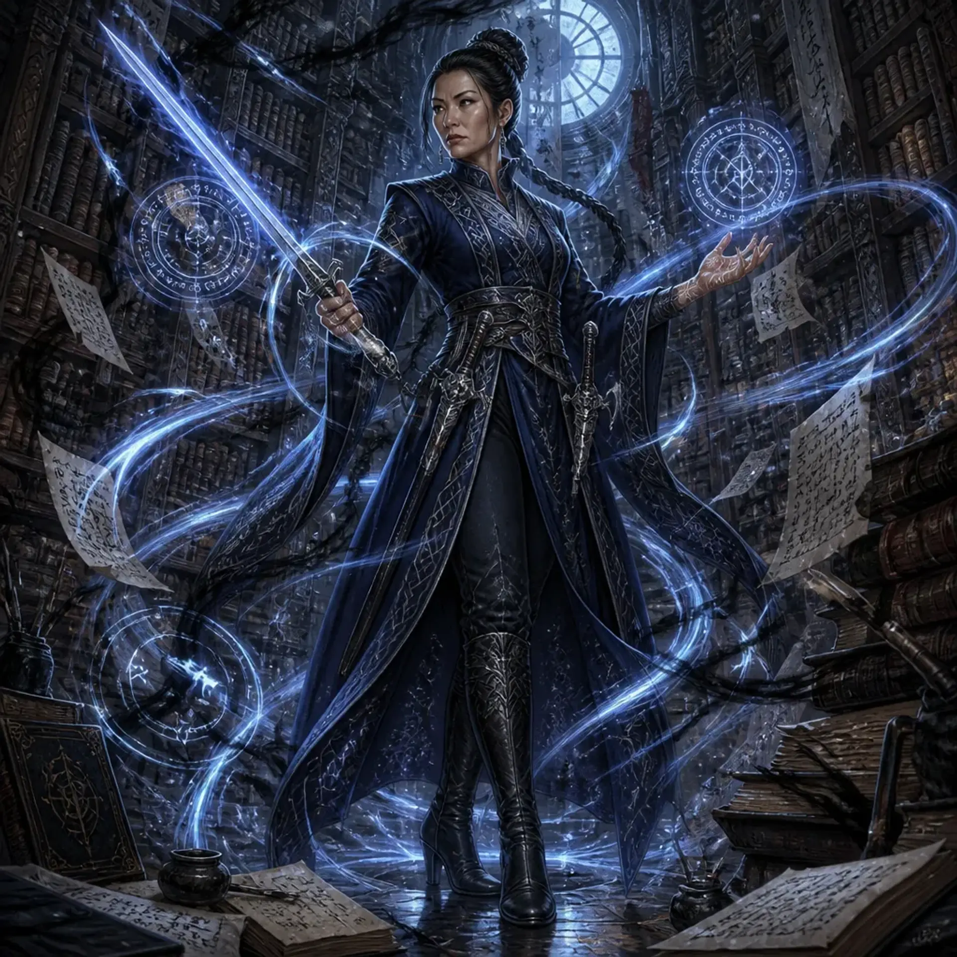 Suyin Vey - AI-generated fantasy Character