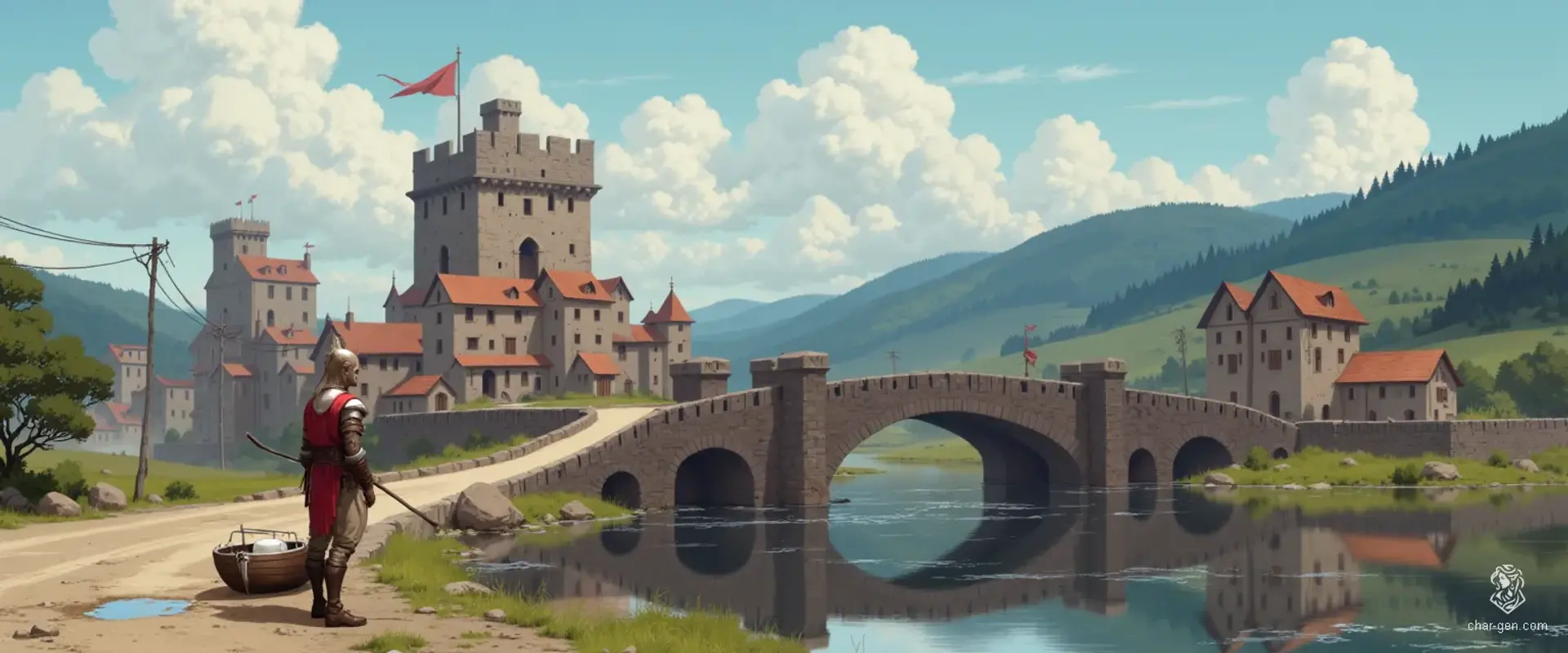 Landscape Artwork | Landscape Fantasy Art | CharGen