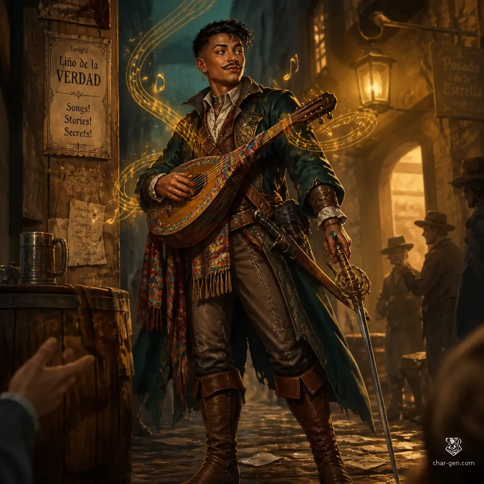 Tavi - AI-generated fantasy Character