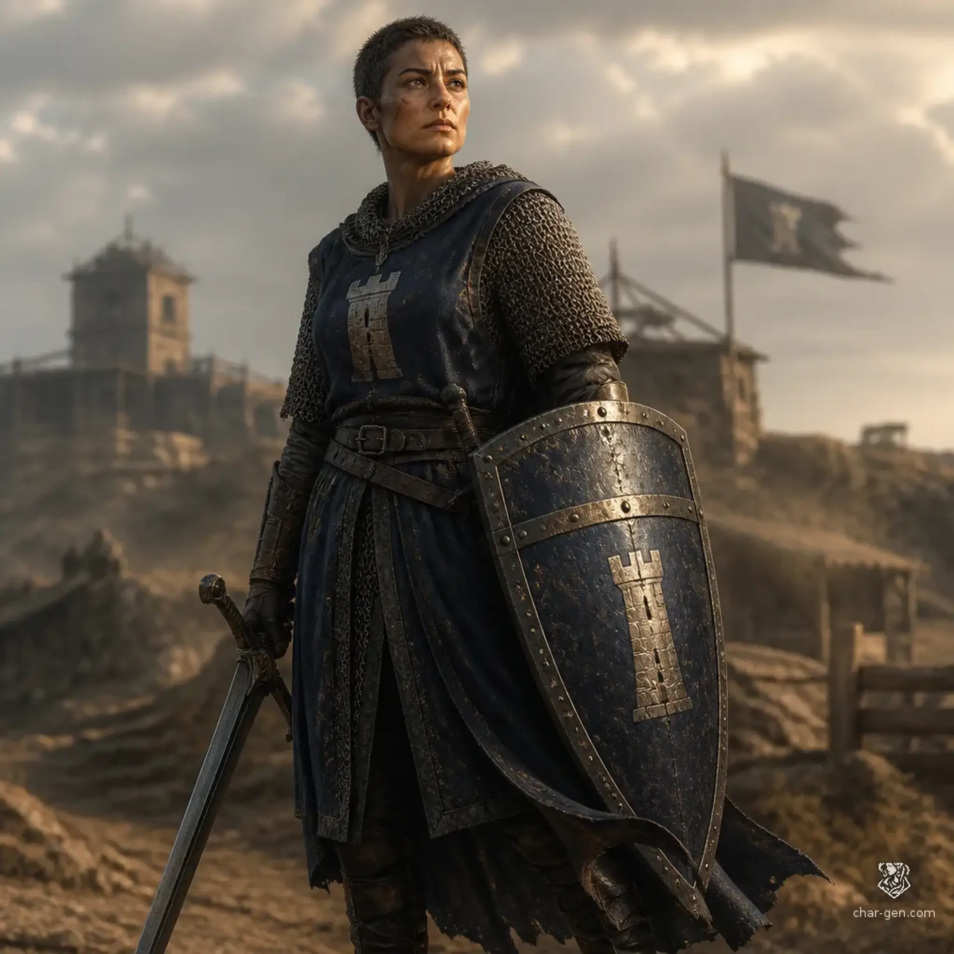 Mara Vey - AI-generated fantasy Character