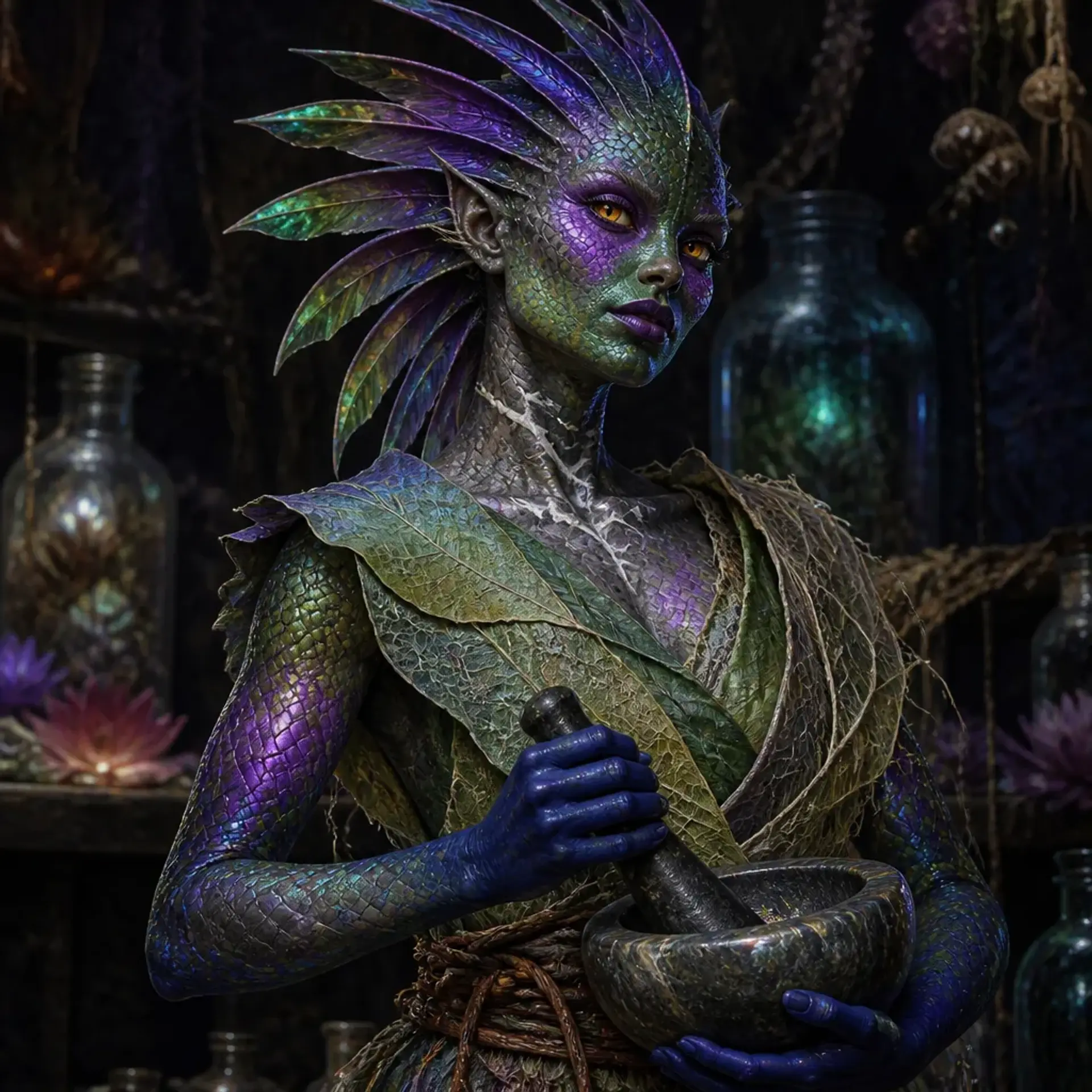 Ushra the Mottled