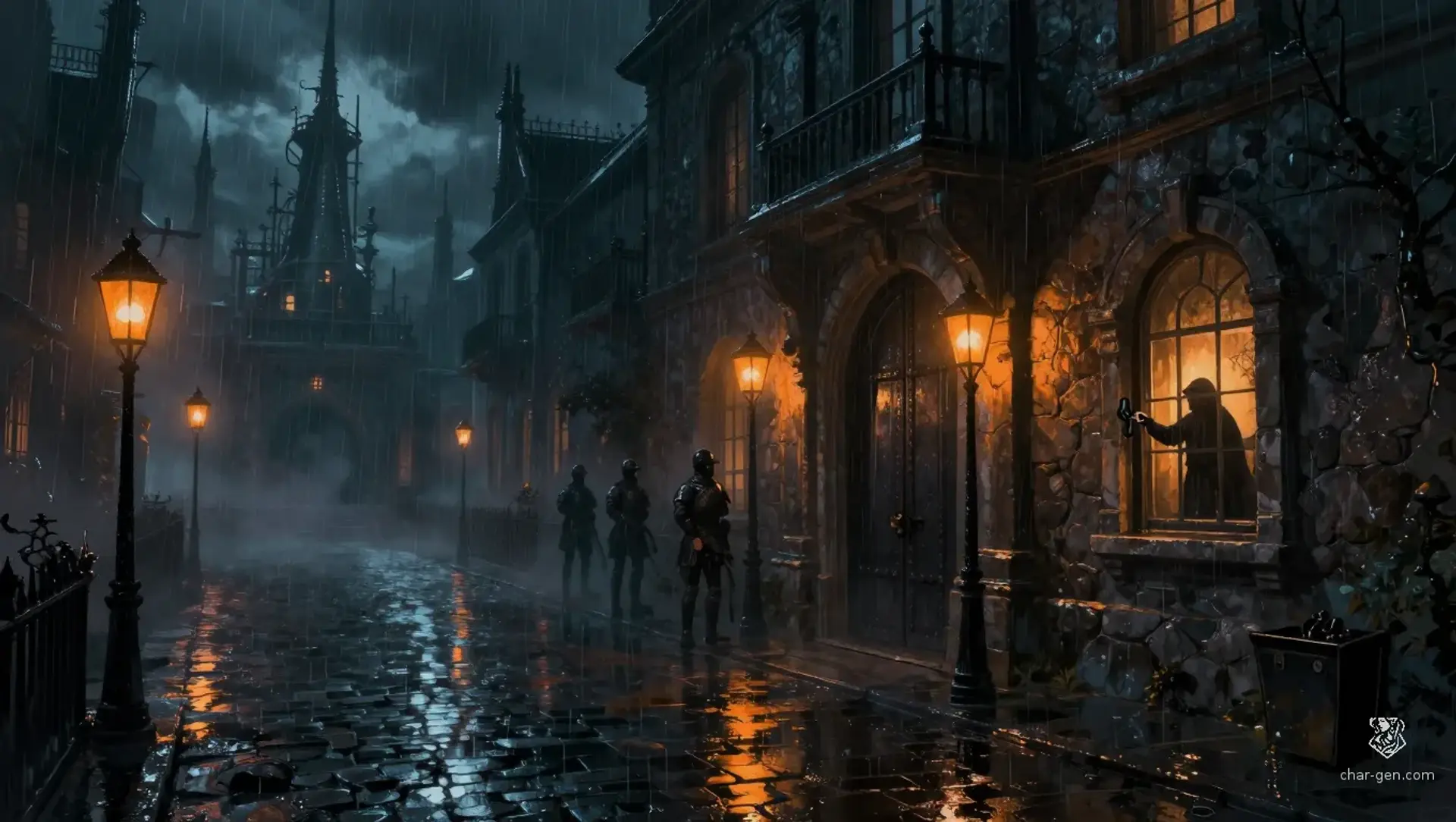 The Gilded Hemlock Mystery - AI-generated fantasy Quest