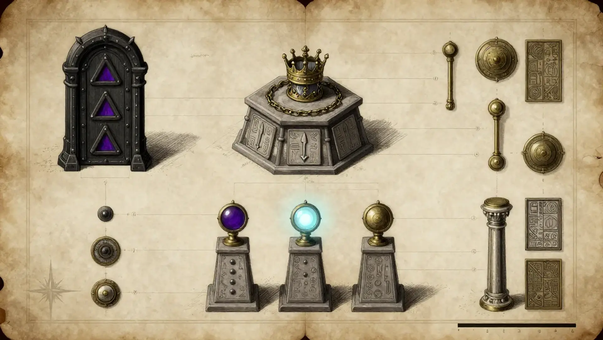 The Crown, the Chain, and the Blade