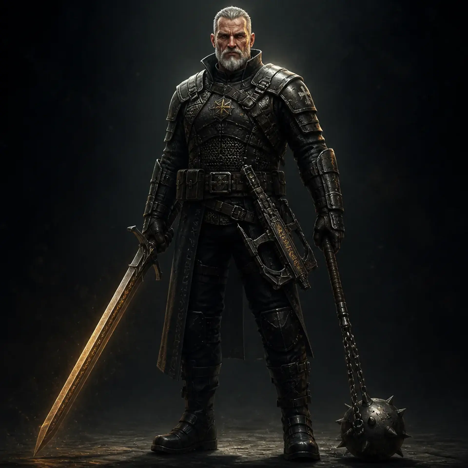 Faro Venn - AI-generated fantasy Character
