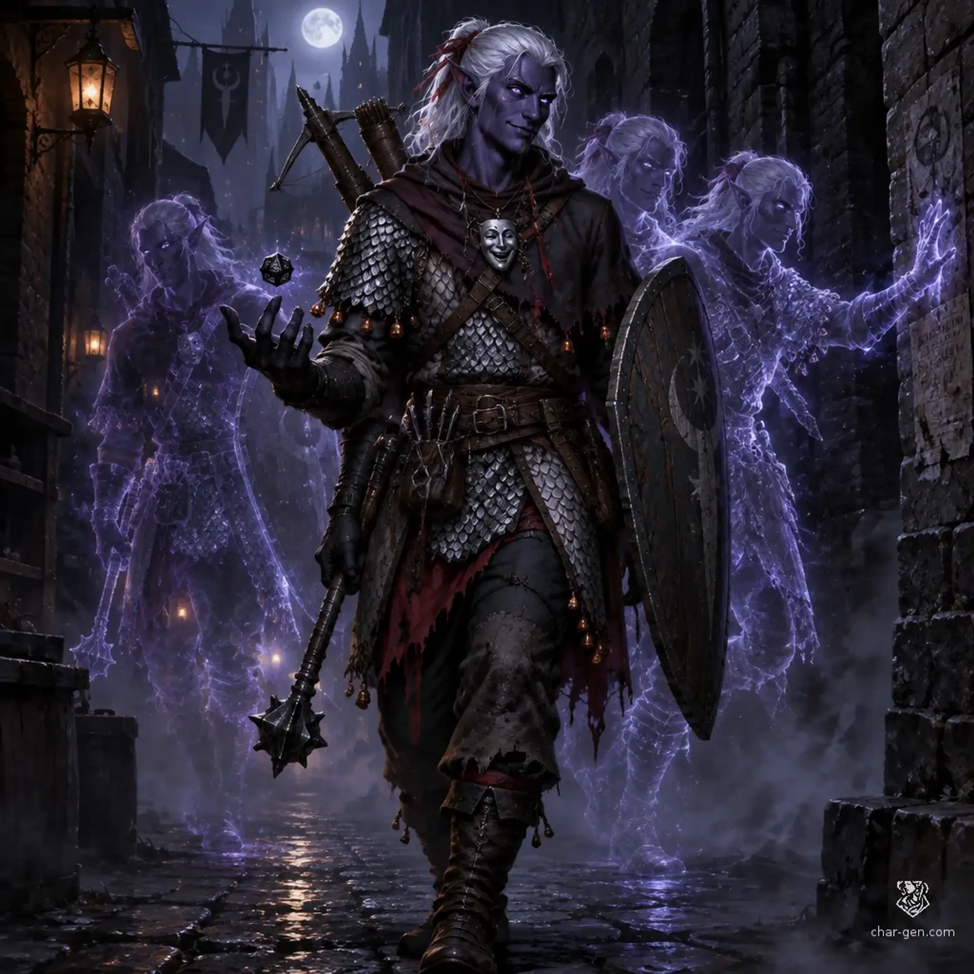 Keldrin - AI-generated fantasy Character