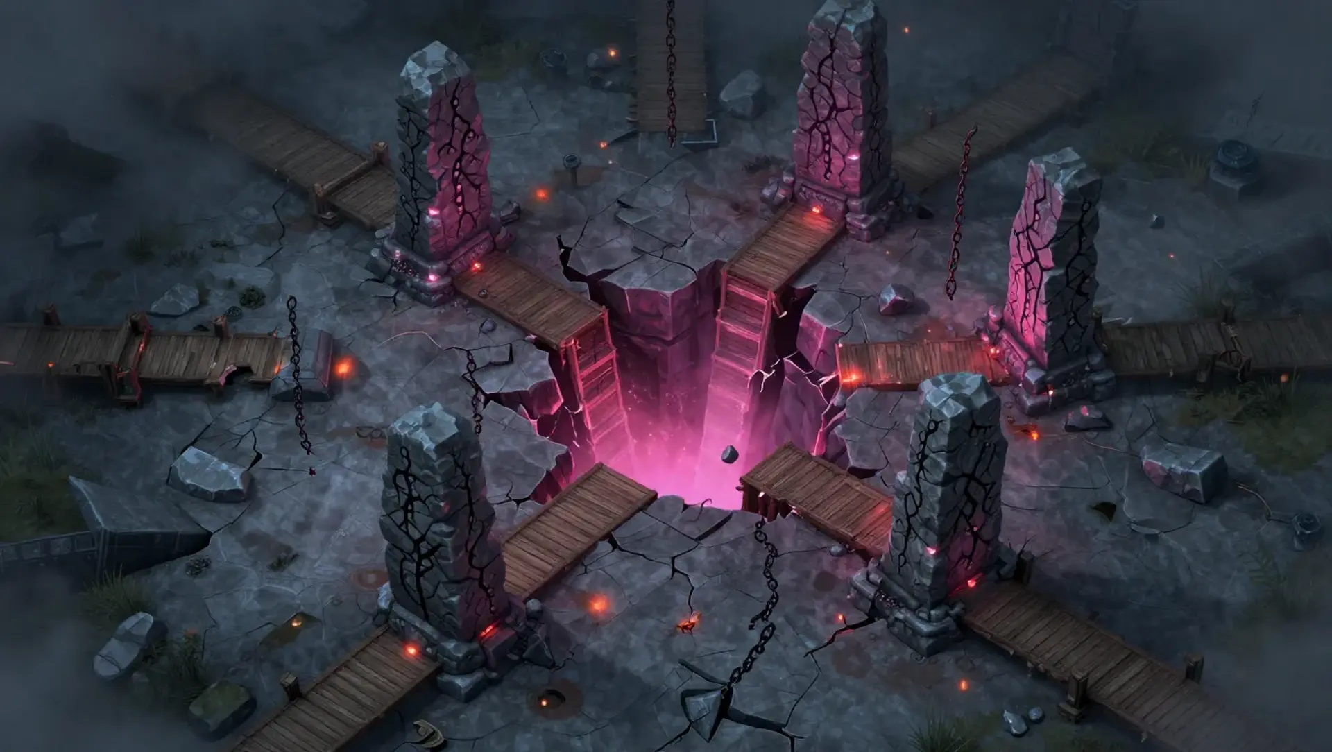 The Choir at the Breach - AI-generated fantasy Encounter