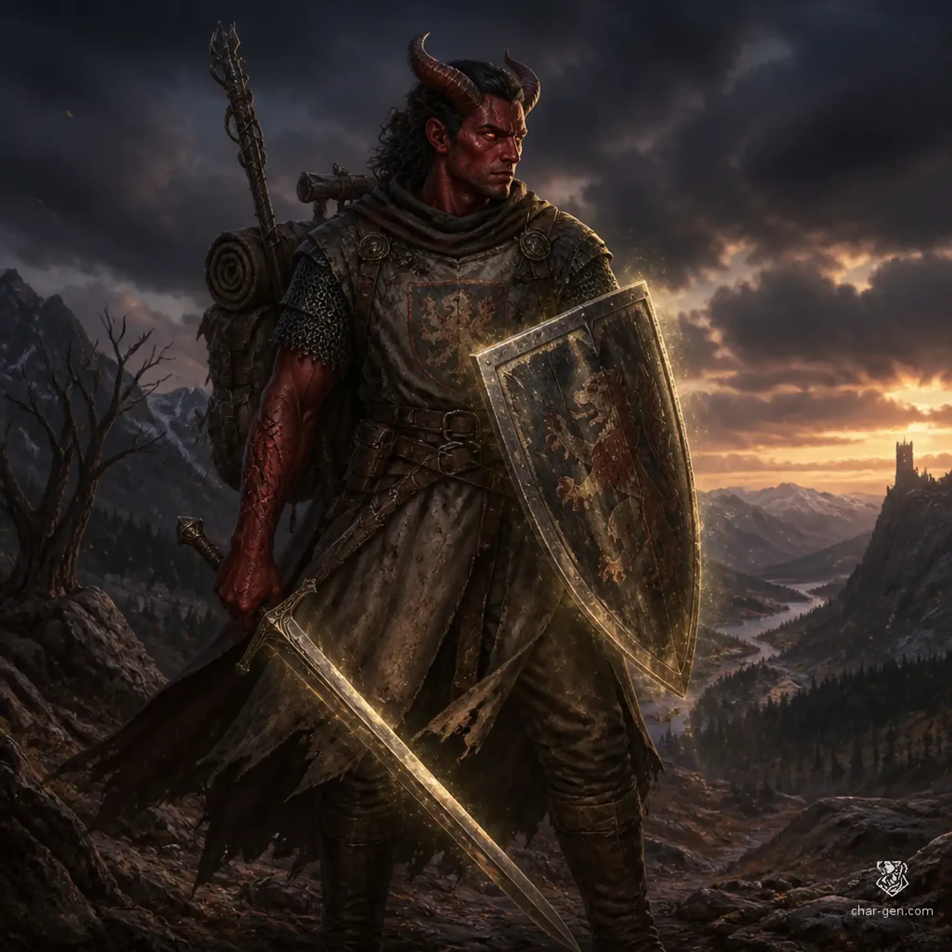 Eryndor The Brave - AI-generated fantasy Character