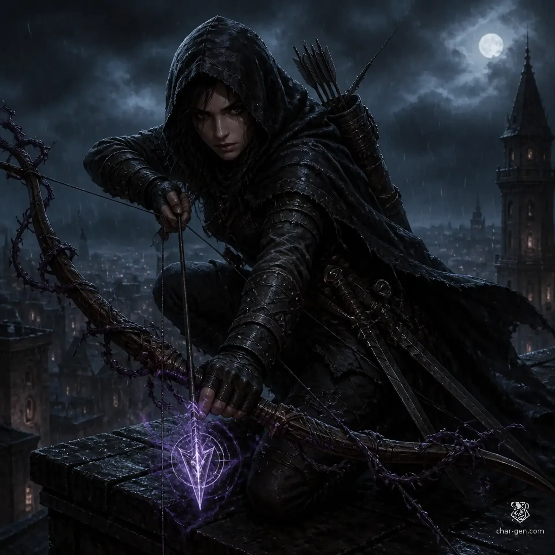 Stryder 2 - AI-generated fantasy Character