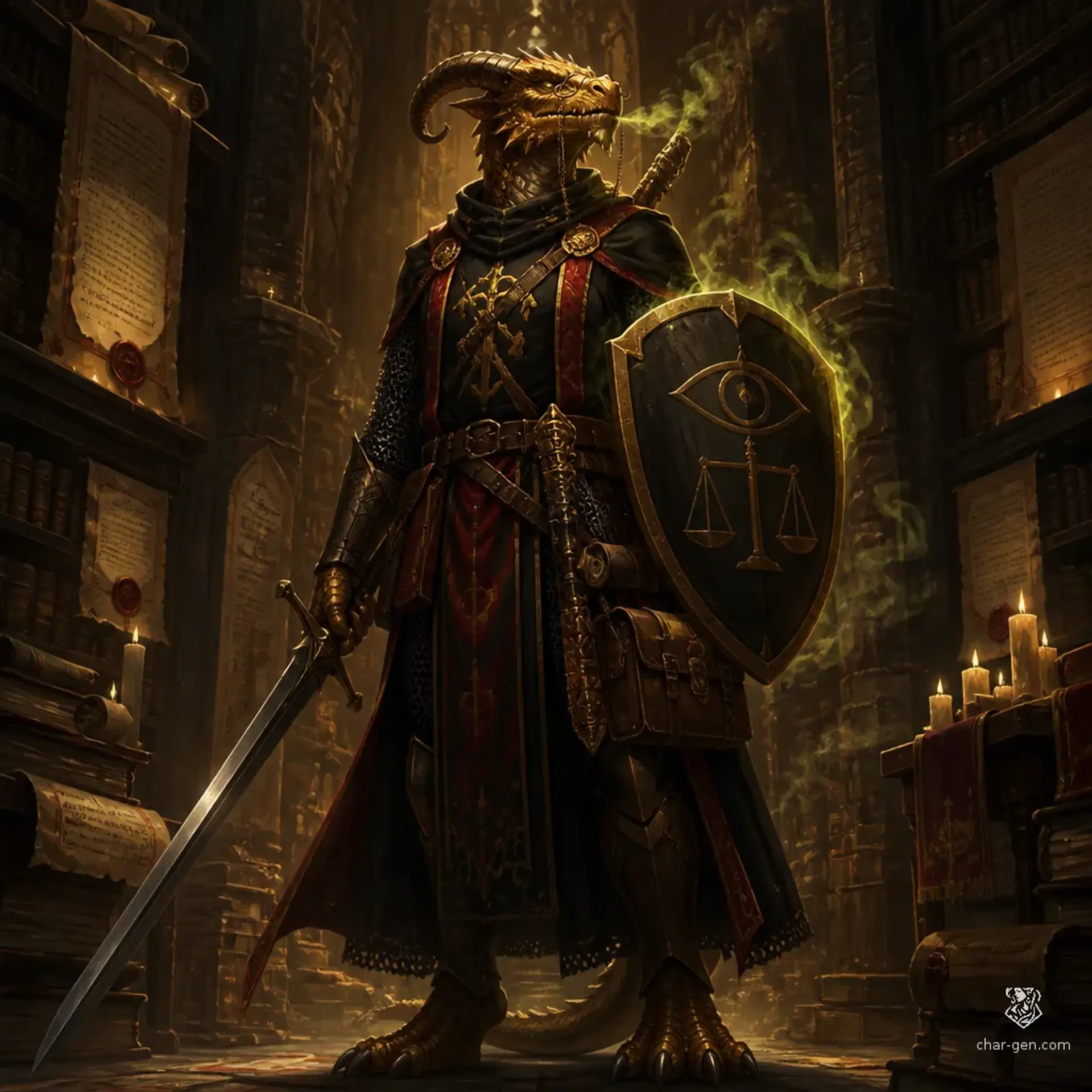 Anorak - AI-generated fantasy Character