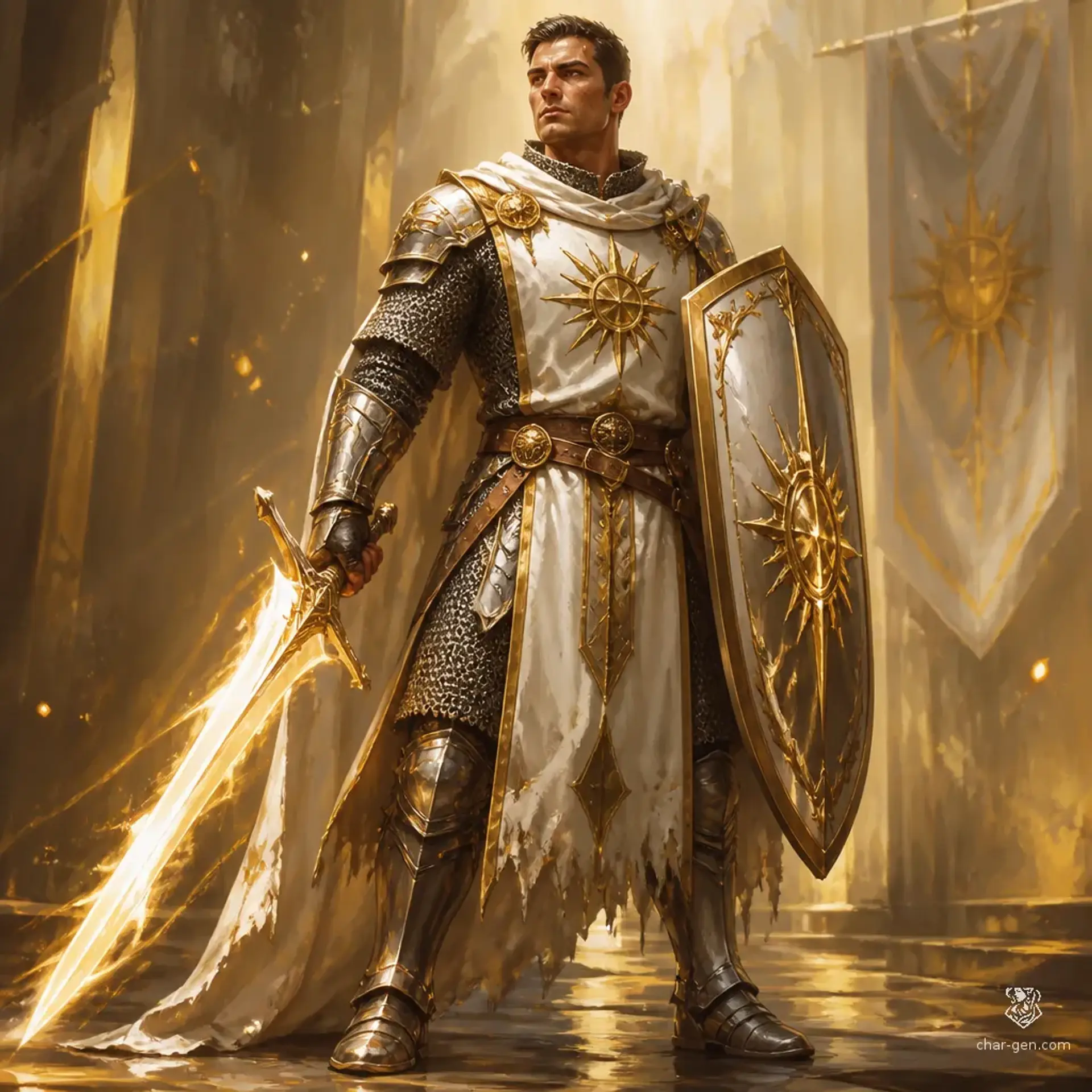 Kaelen Vane - AI-generated fantasy Character