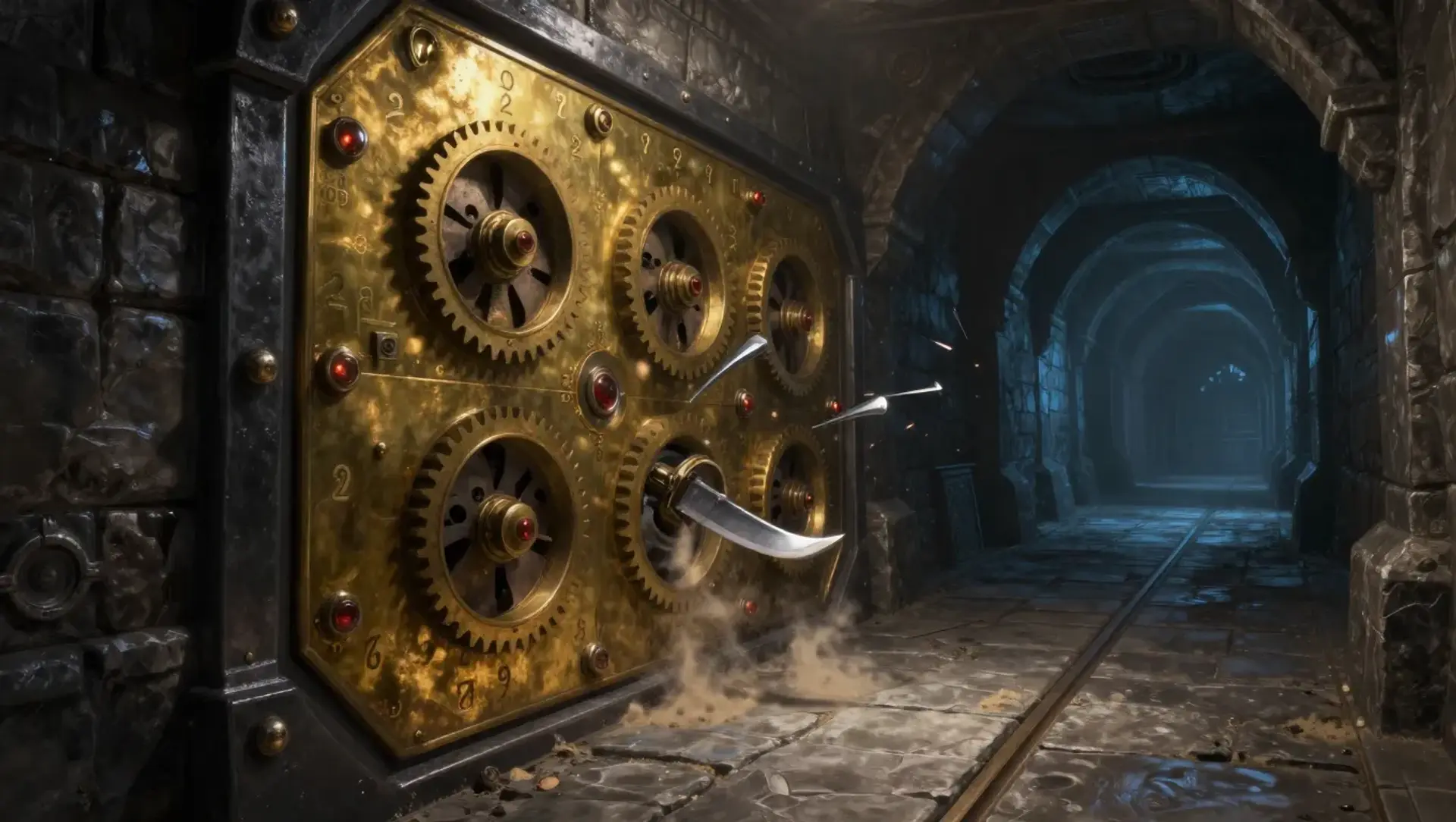 Brass Pendulum Gate