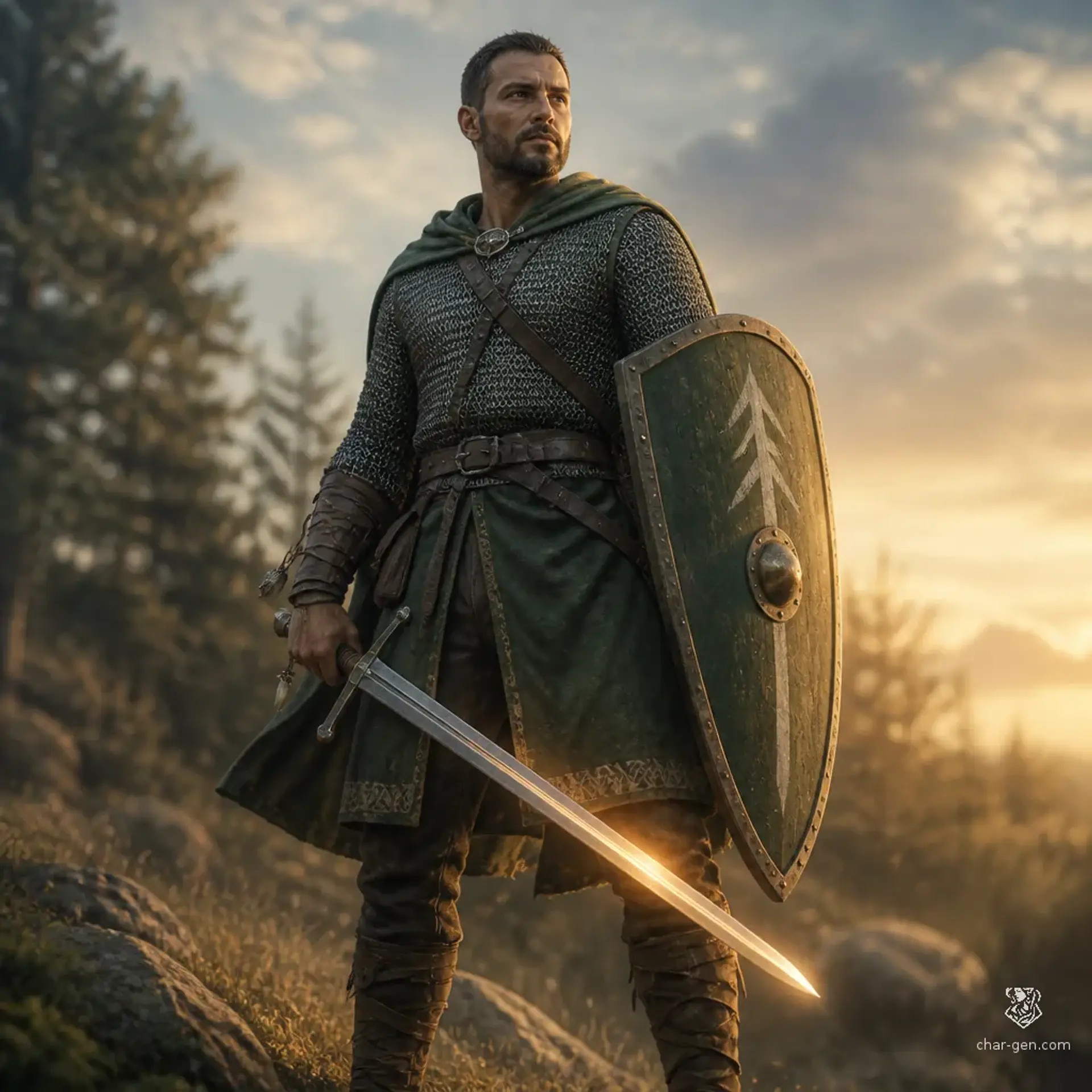 Paul - AI-generated fantasy Character