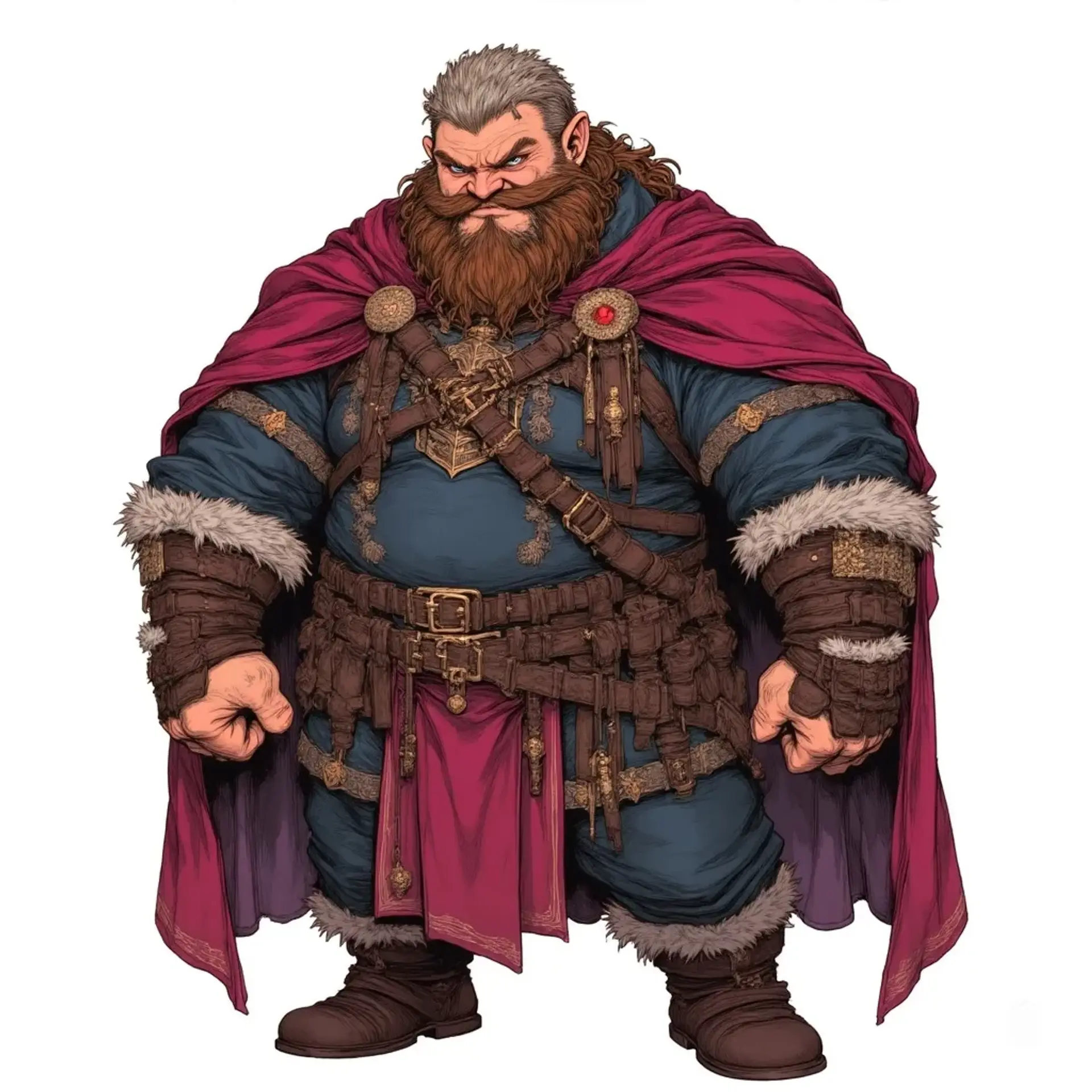 Tavren Quillbuck - AI-generated fantasy NPC