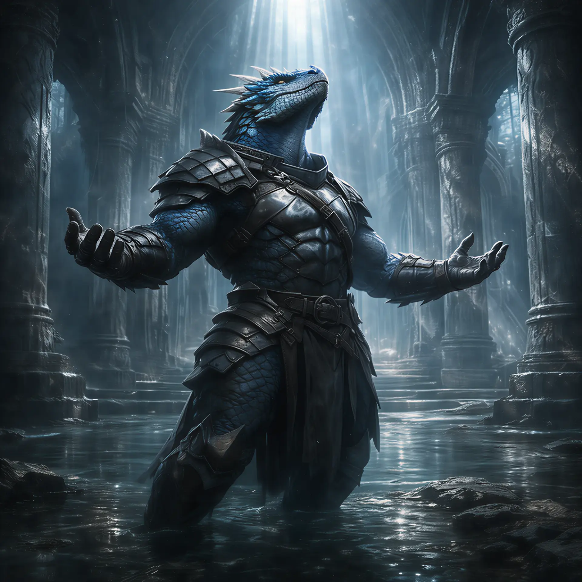 Béroki - AI-generated fantasy Character