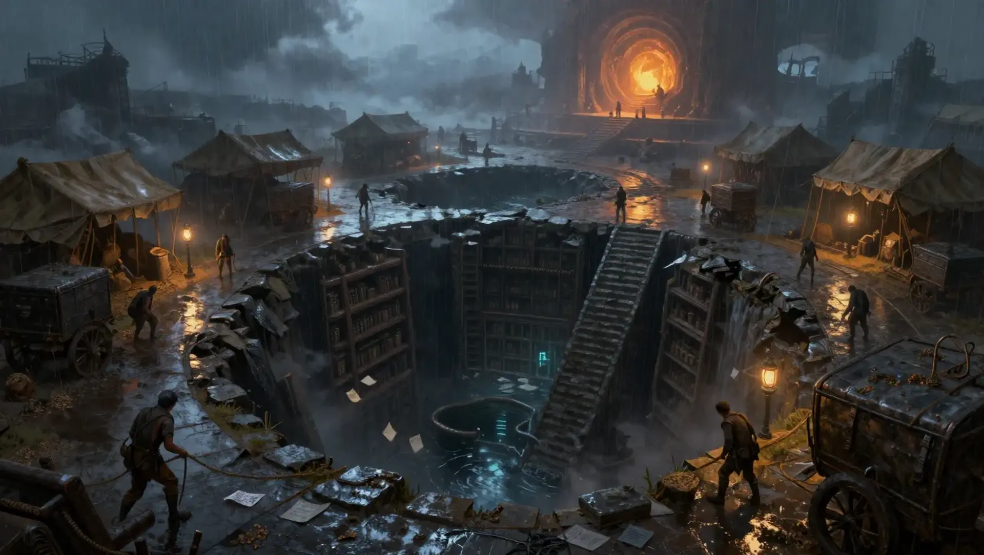 Act I: Shadows over the Sunken Archive