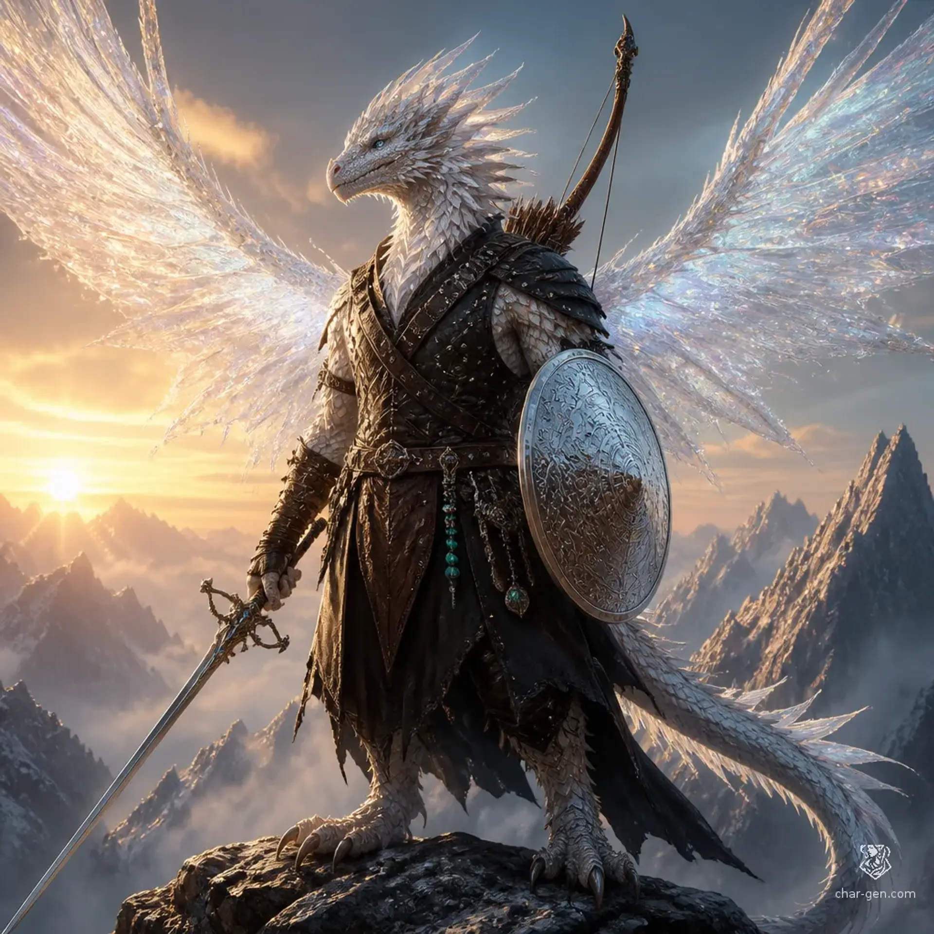 Naxtuk - AI-generated fantasy Character