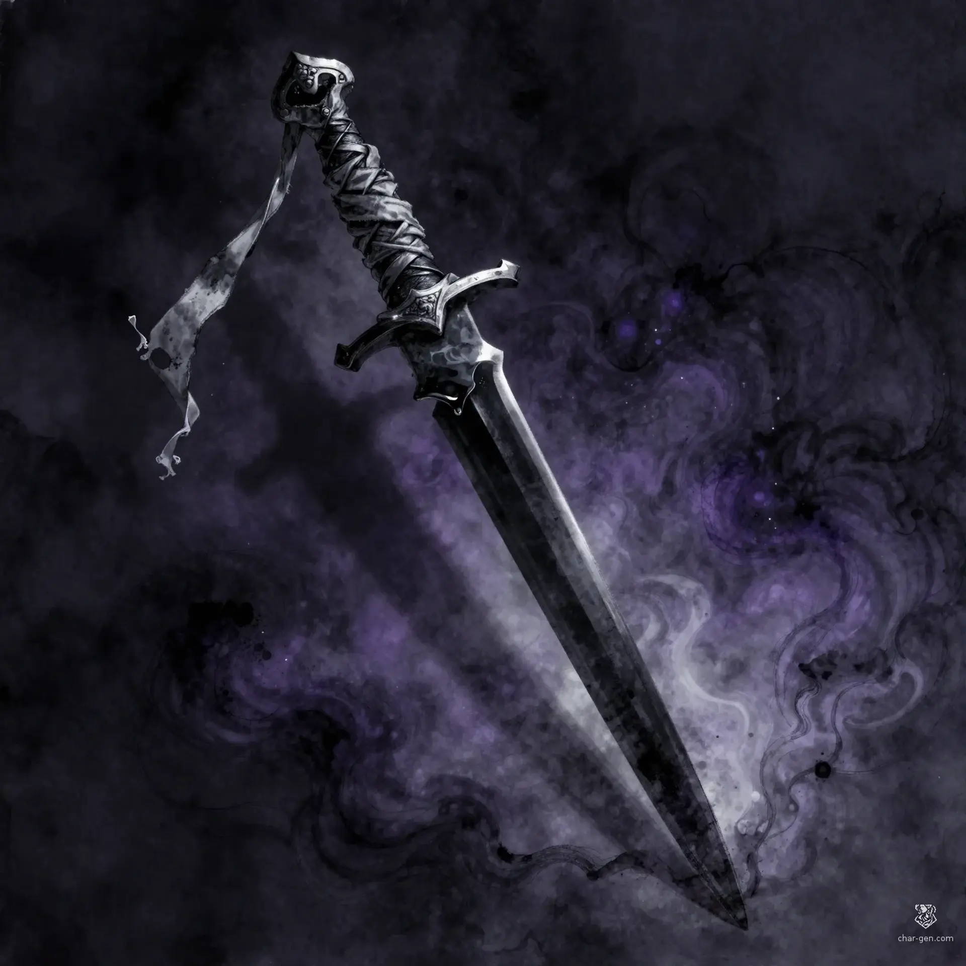 The Silent Umbra - AI-generated fantasy Magic Item