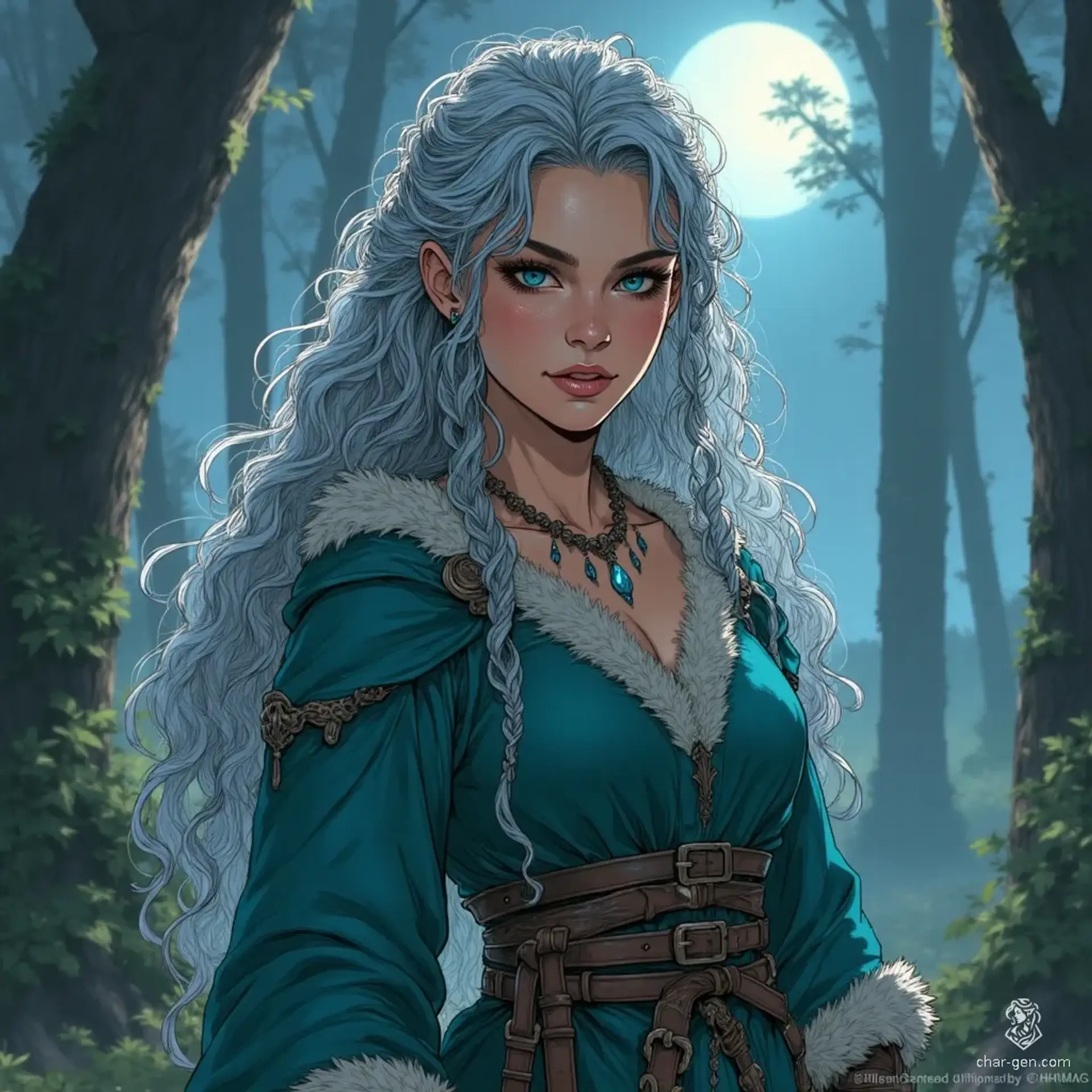Elira Wynwood - AI-generated fantasy NPC