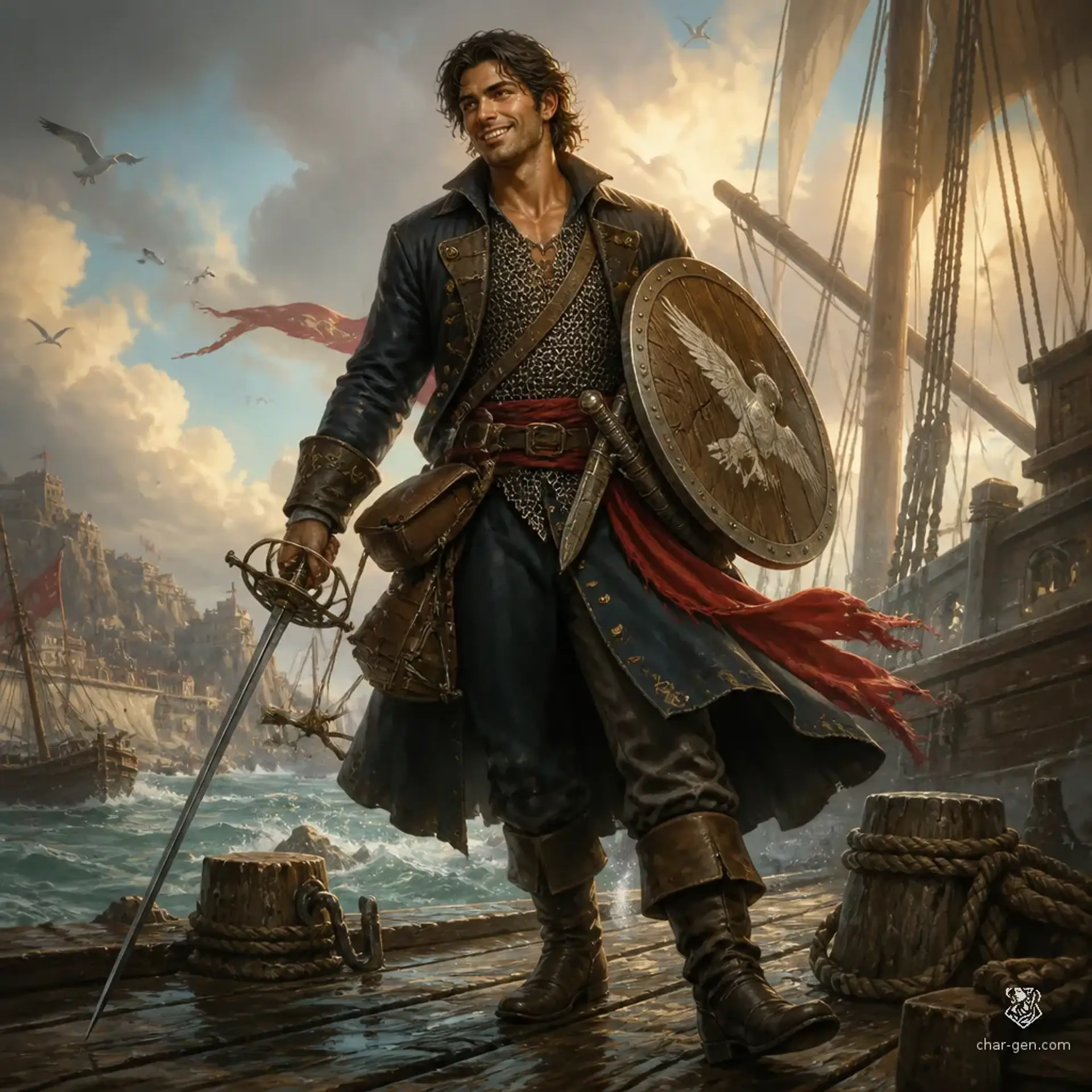 Kestutis Grigaitis - AI-generated fantasy Character
